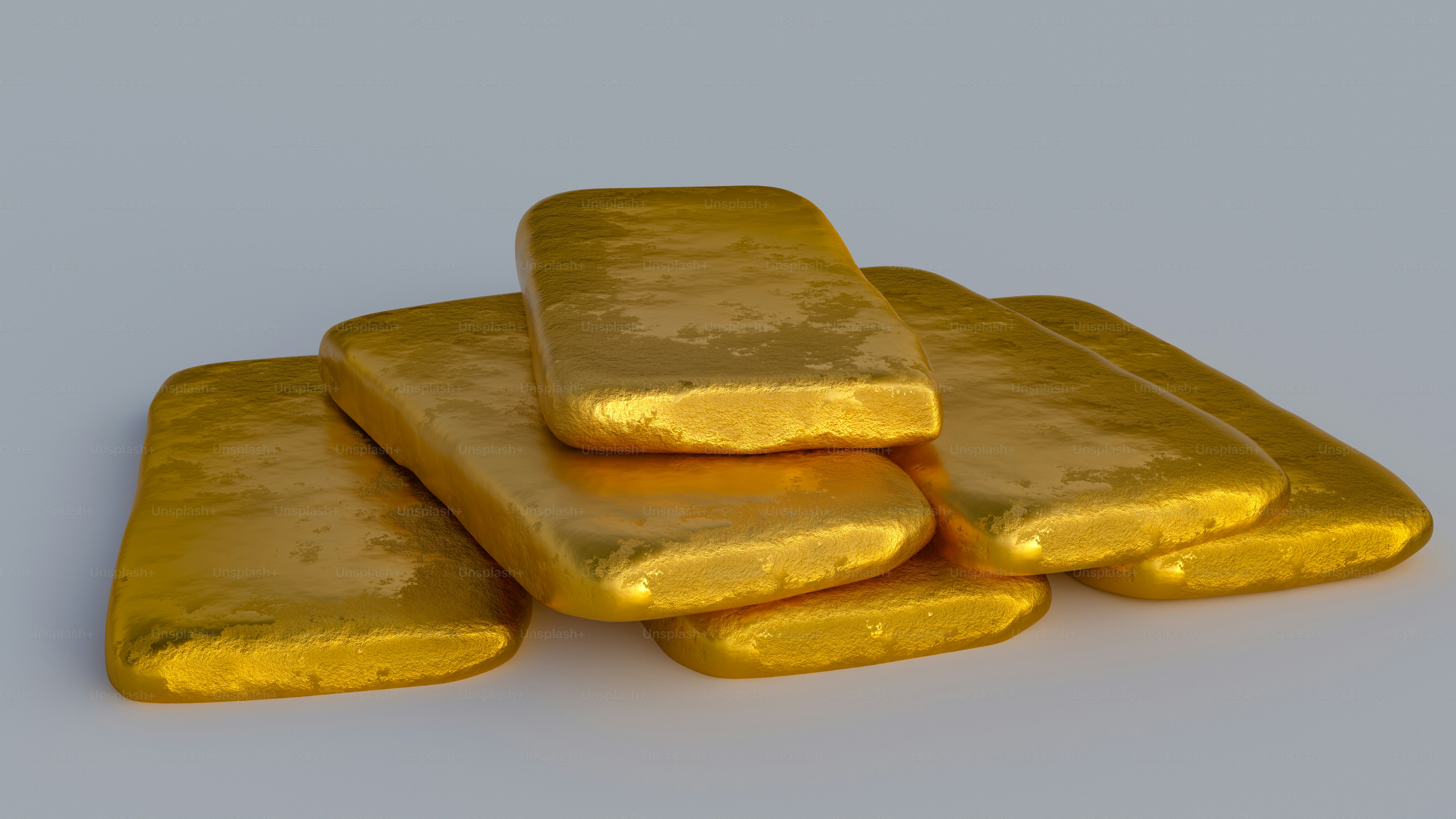 3D render keywords: Gold