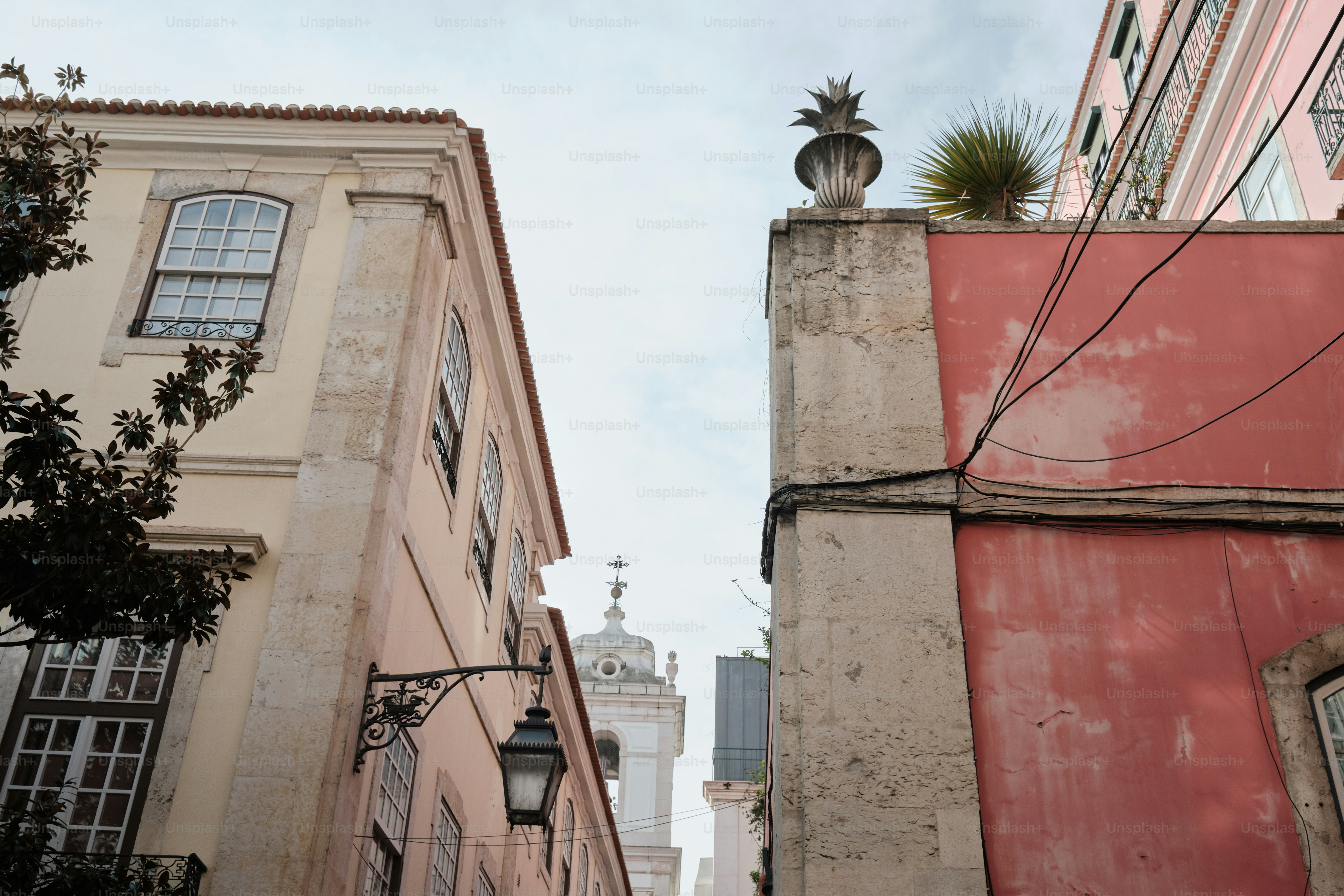 a couple of buildings that are next to each other