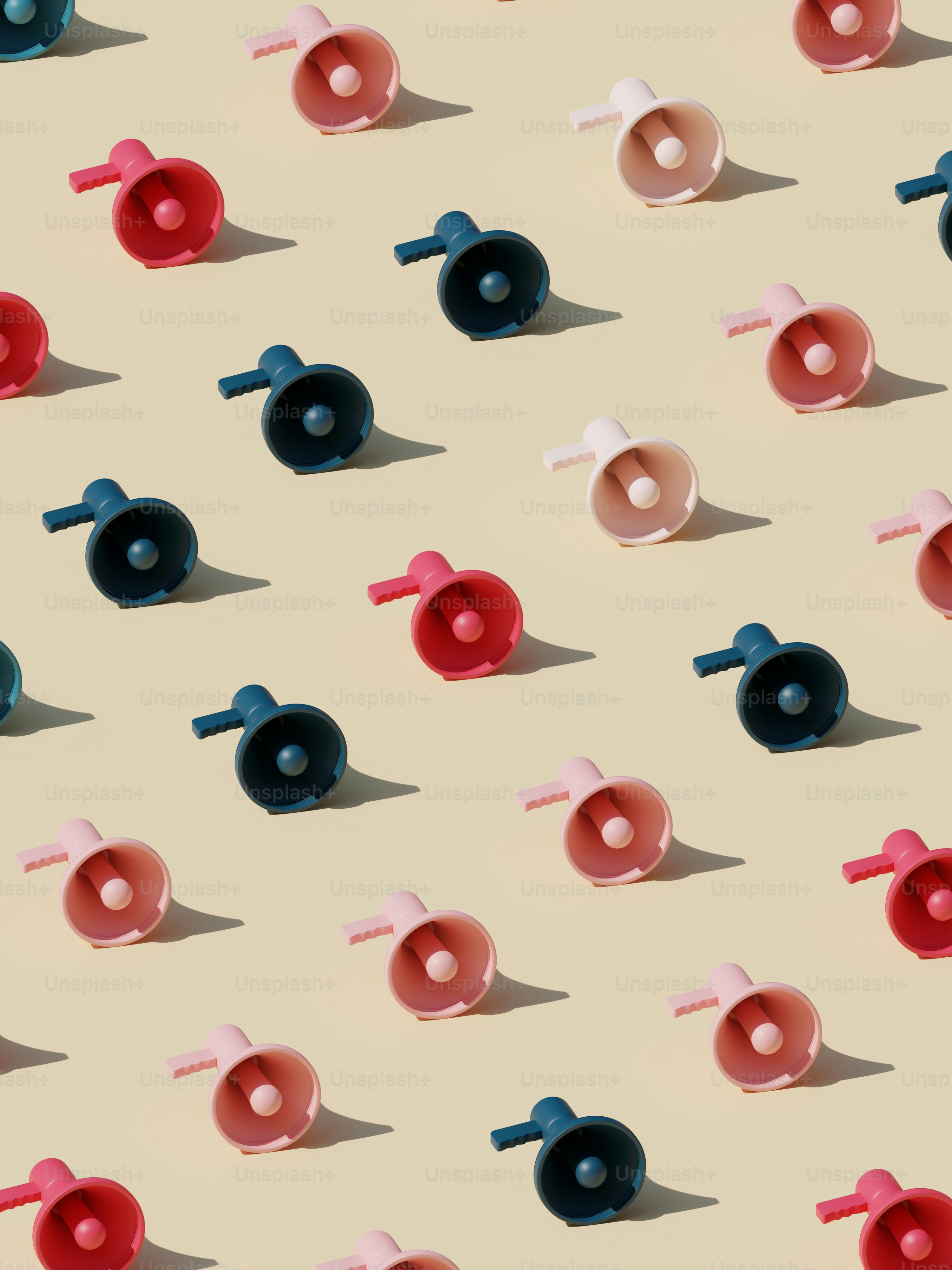 A group of plastic objects sitting on top of a table photo – Hd ...