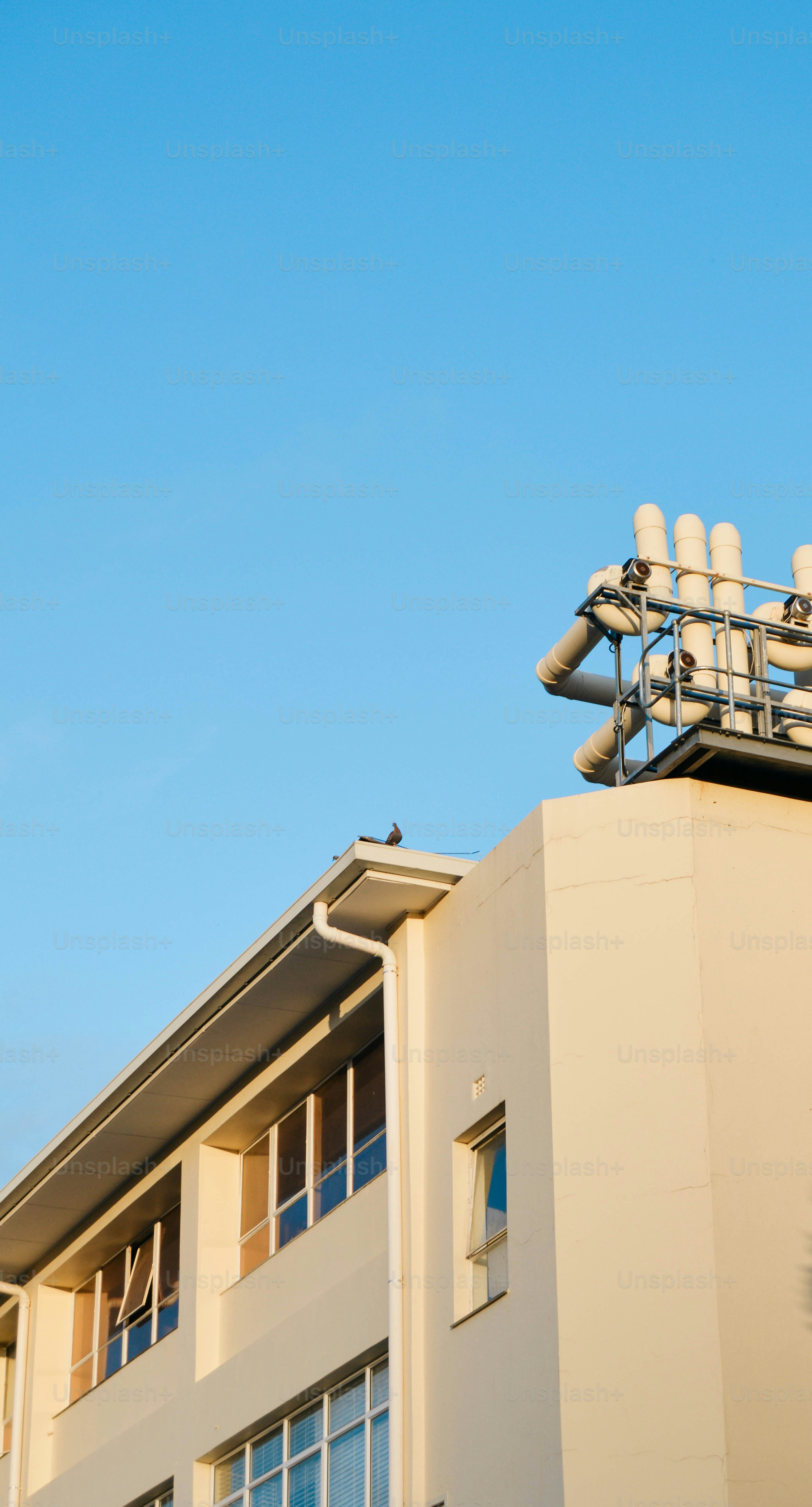 a tall building with a clock on the side of it