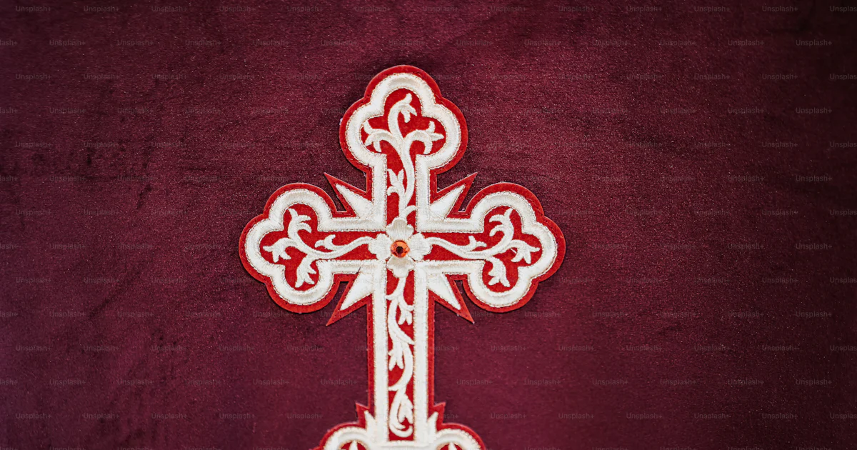 A Red And White Cross On A Red Background Photo Christ Image On Unsplash a-red-and-white-cross-on-a-red-background-photo-christ-image-on-unsplash