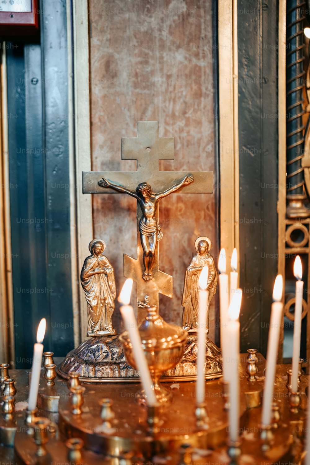 604 Catholic Candle Holders Stock Photos, High-Res Pictures, and Images -  Getty Images