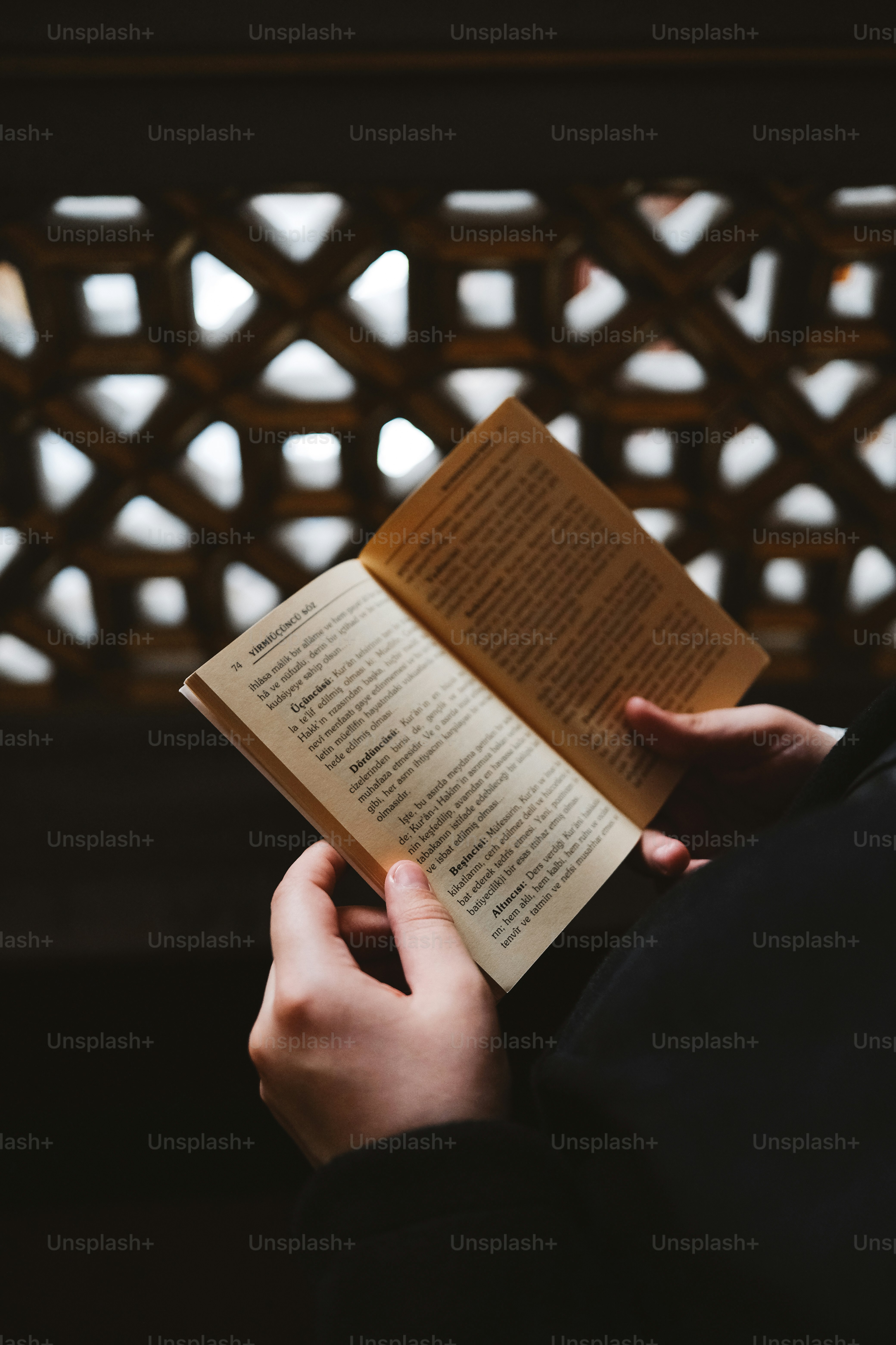 A person holding a book in their hands photo – Woman Image on Unsplash