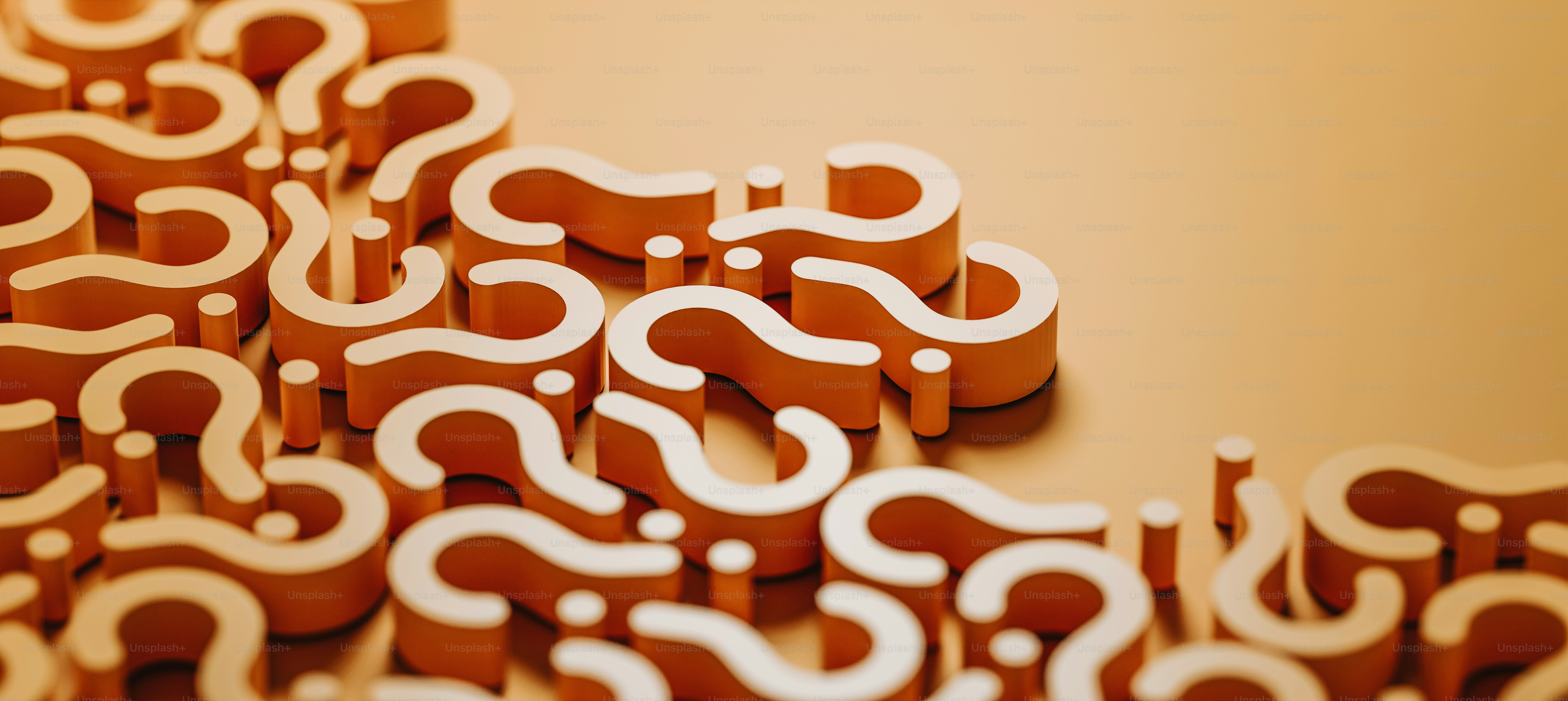 Un primer plano de una serie de letras minúsculas