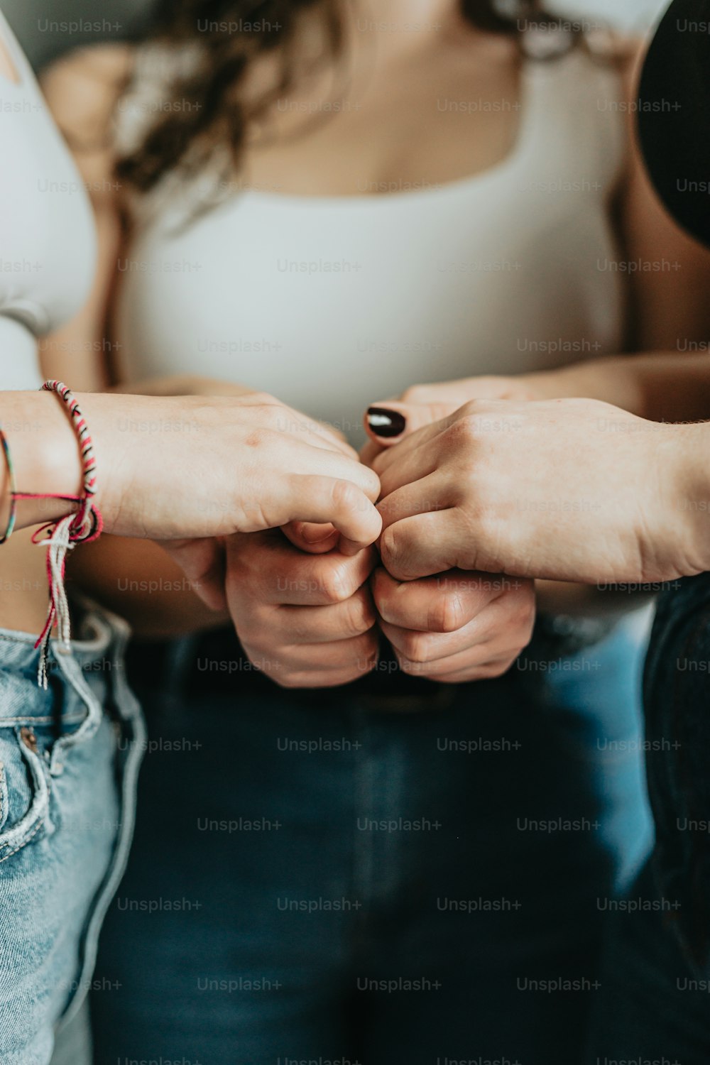 a couple of people that are holding hands