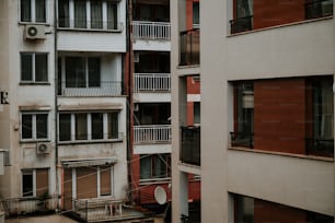 a couple of buildings that are next to each other