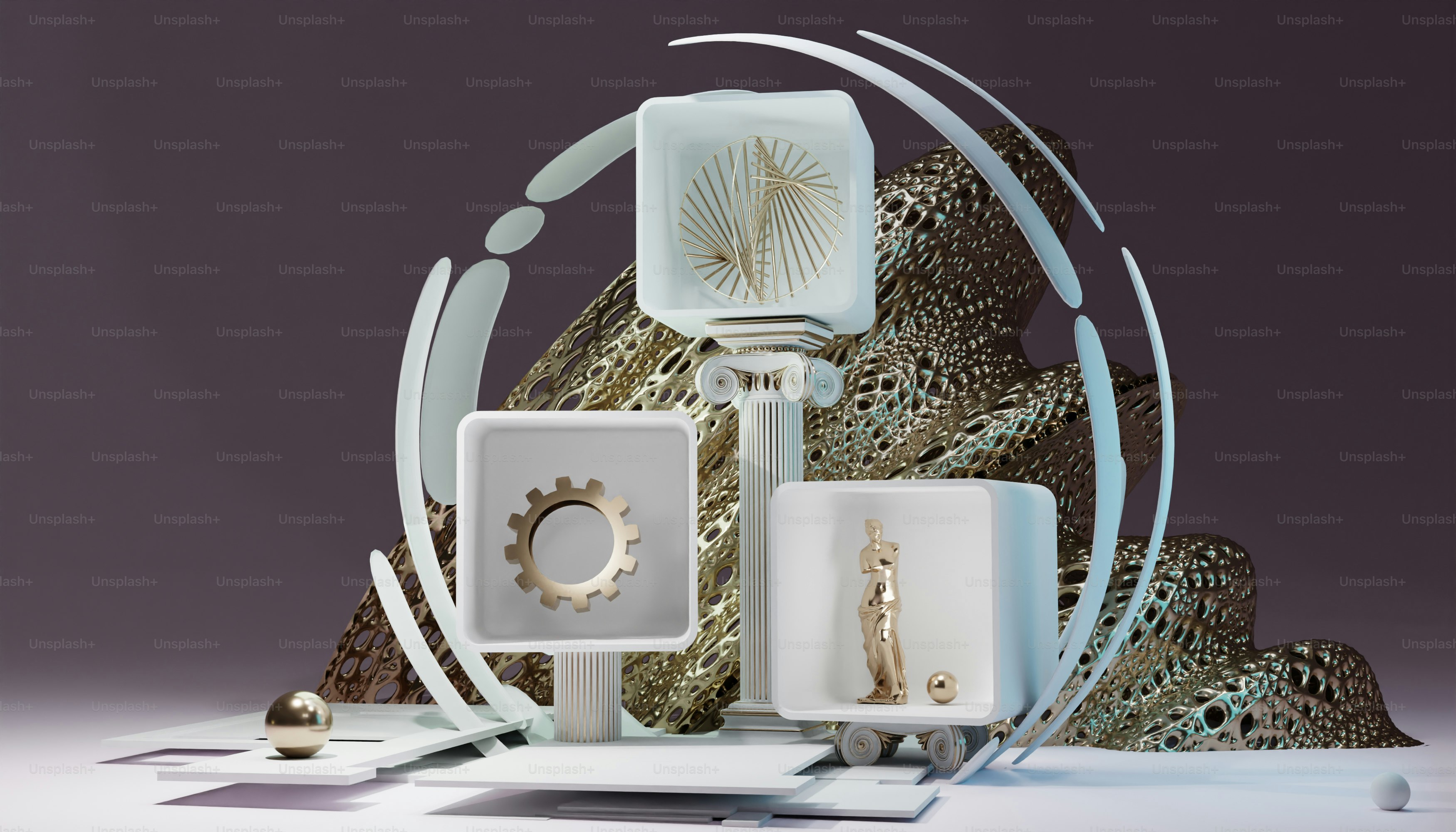 A group of objects sitting on top of a table photo – Wallpaper Image on ...