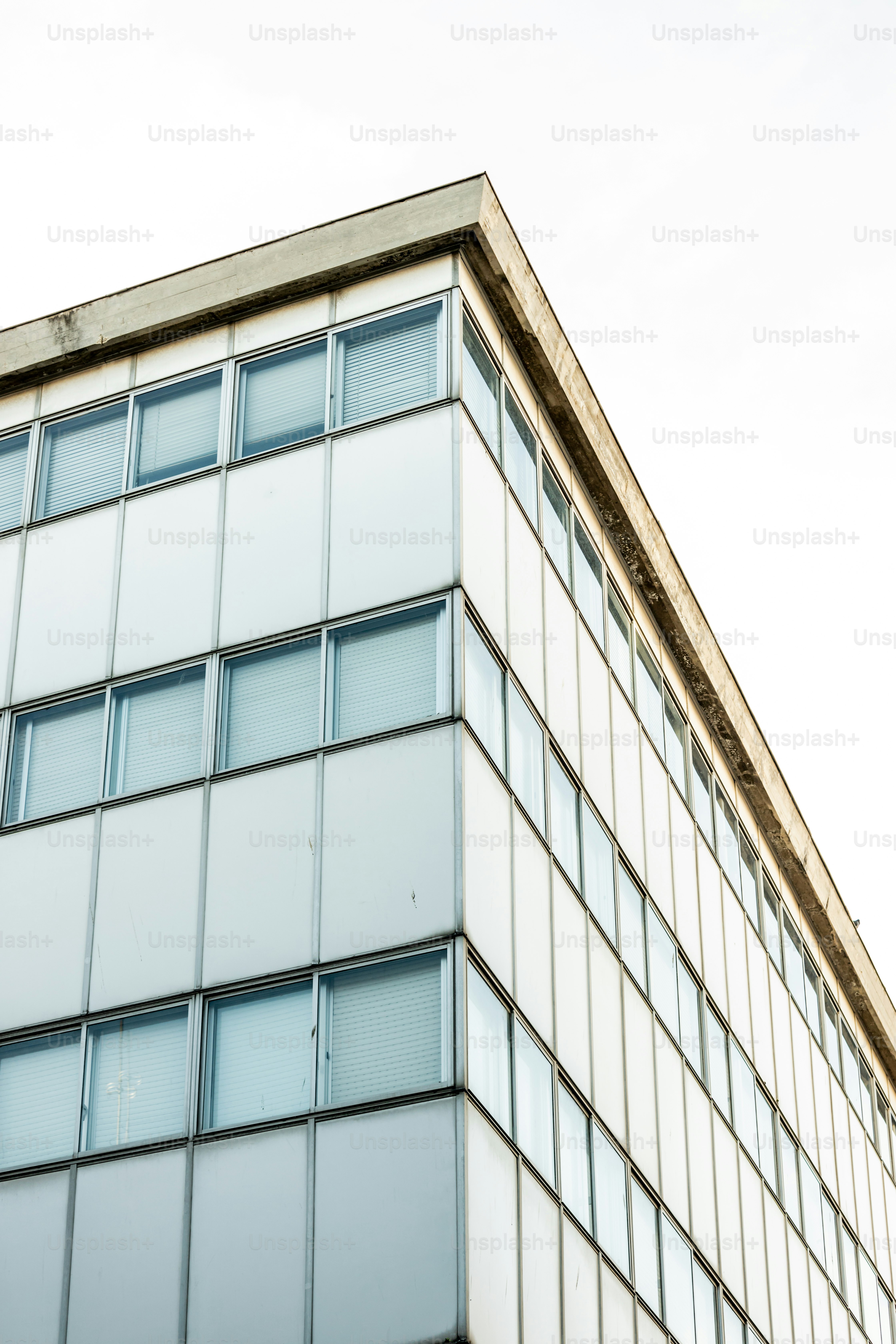 その上にたくさんの窓がある高い建物