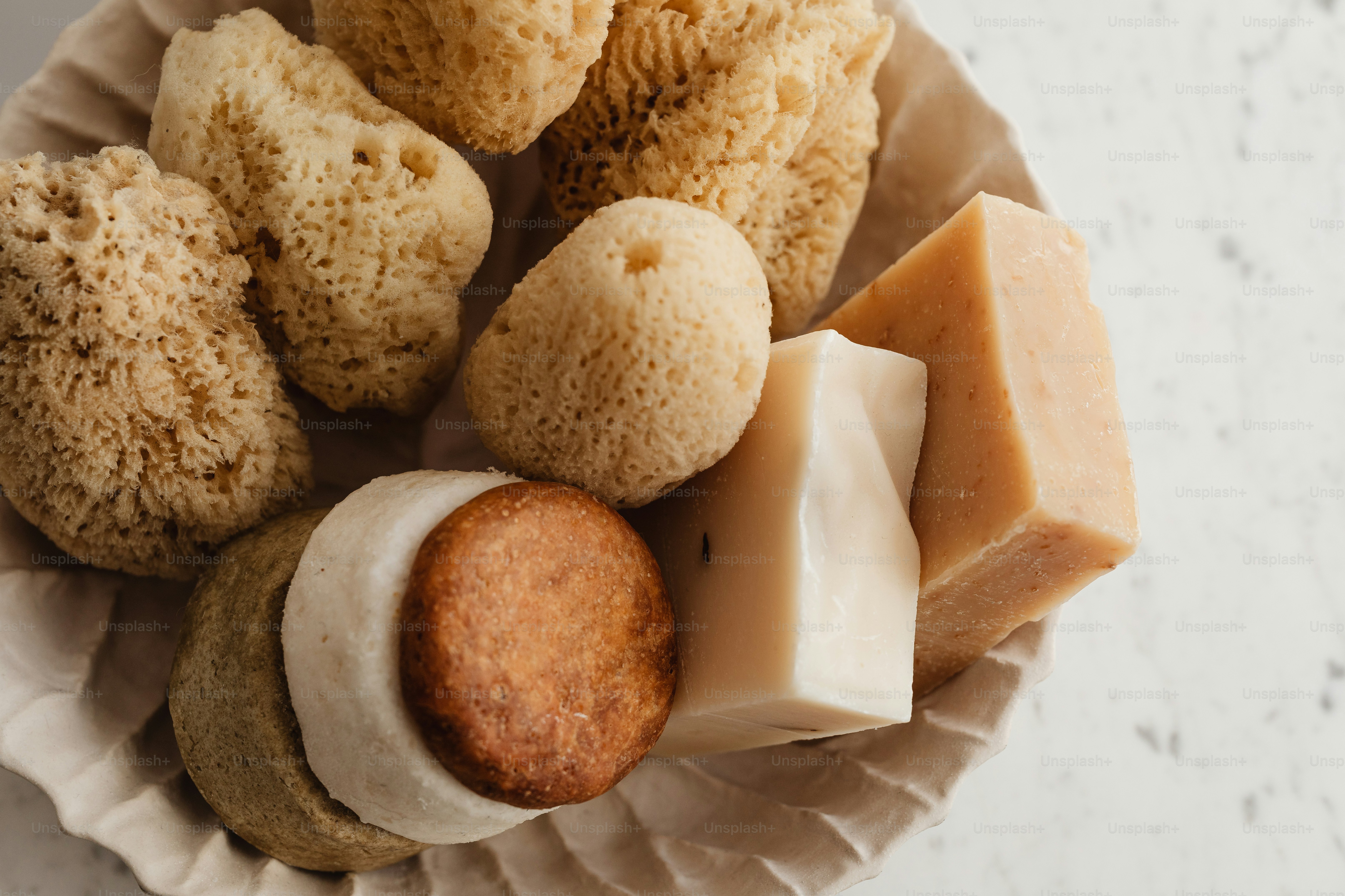 a white plate topped with different types of desserts
