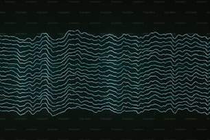 a black background with a wave pattern on it