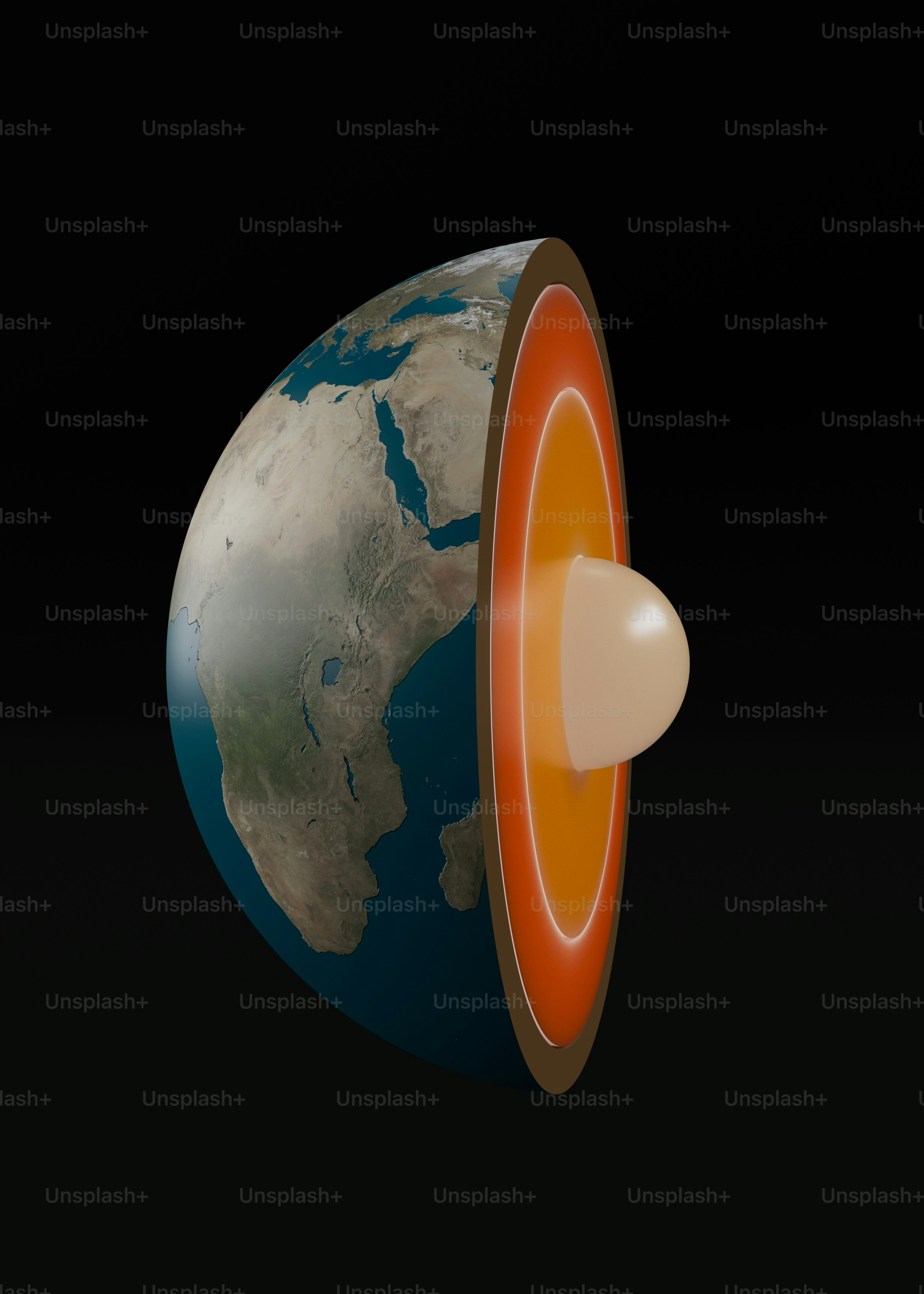 an image of a space object with a black background