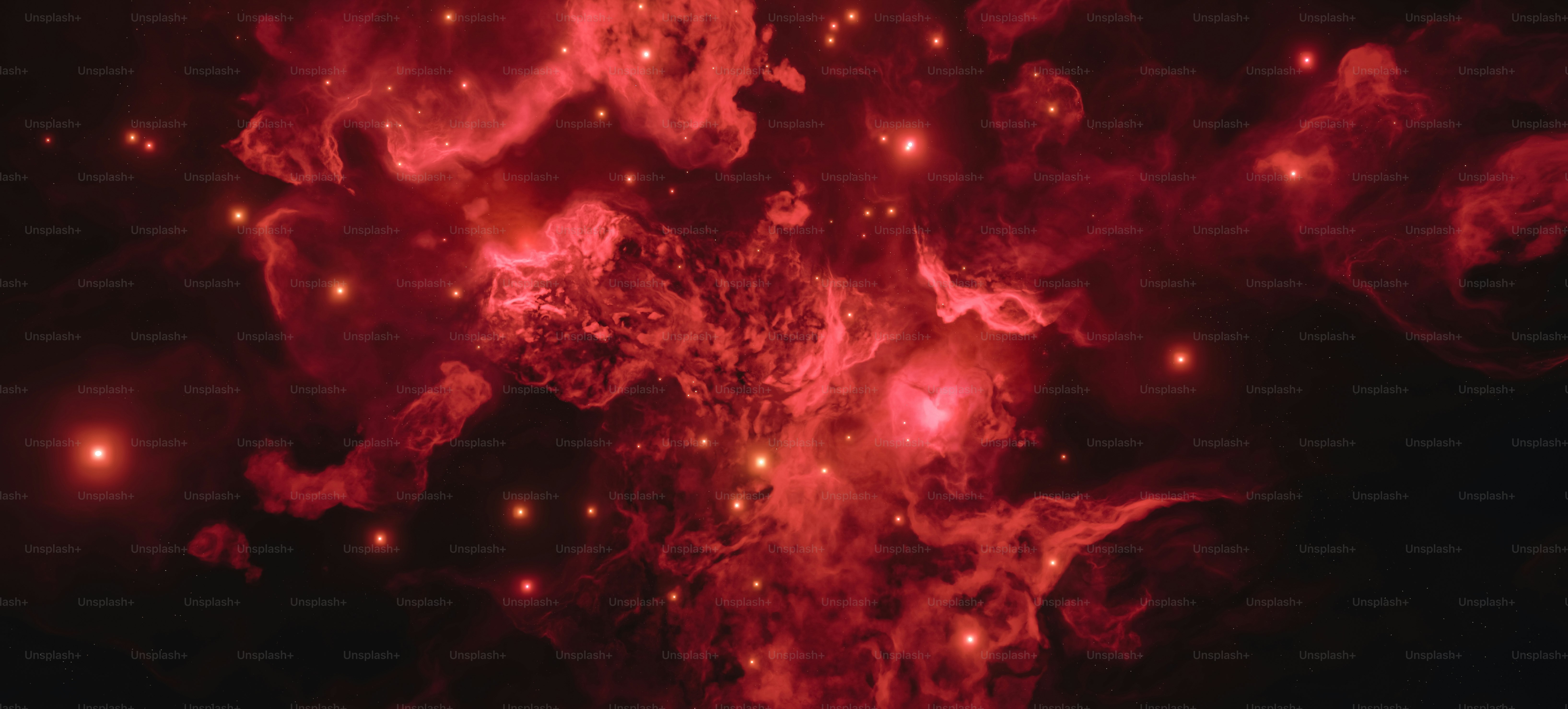 A very large red object in the middle of the night photo – Wallpaper ...