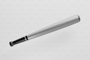 a close up of a baseball bat on a white background