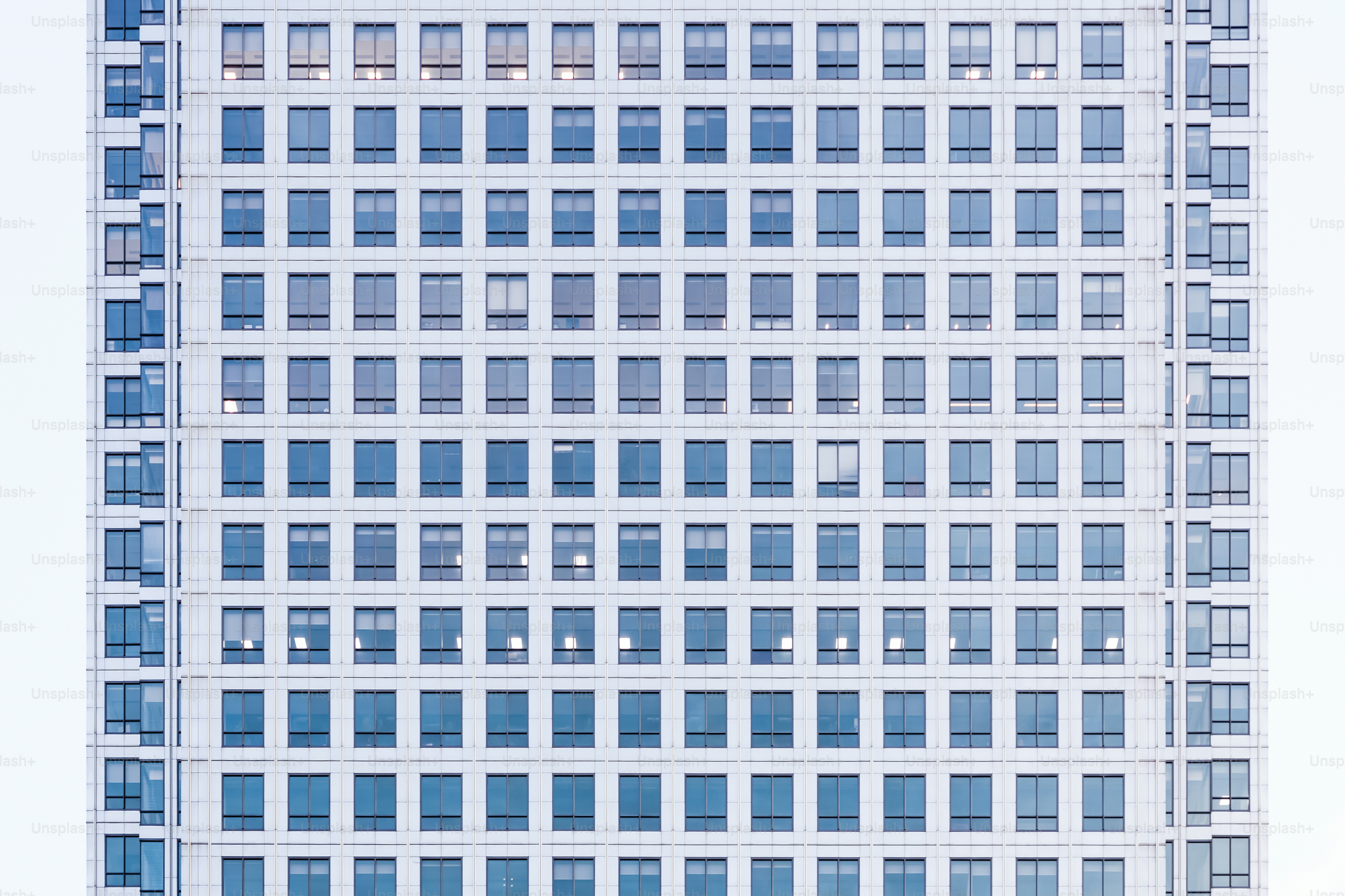 a very tall building with lots of windows