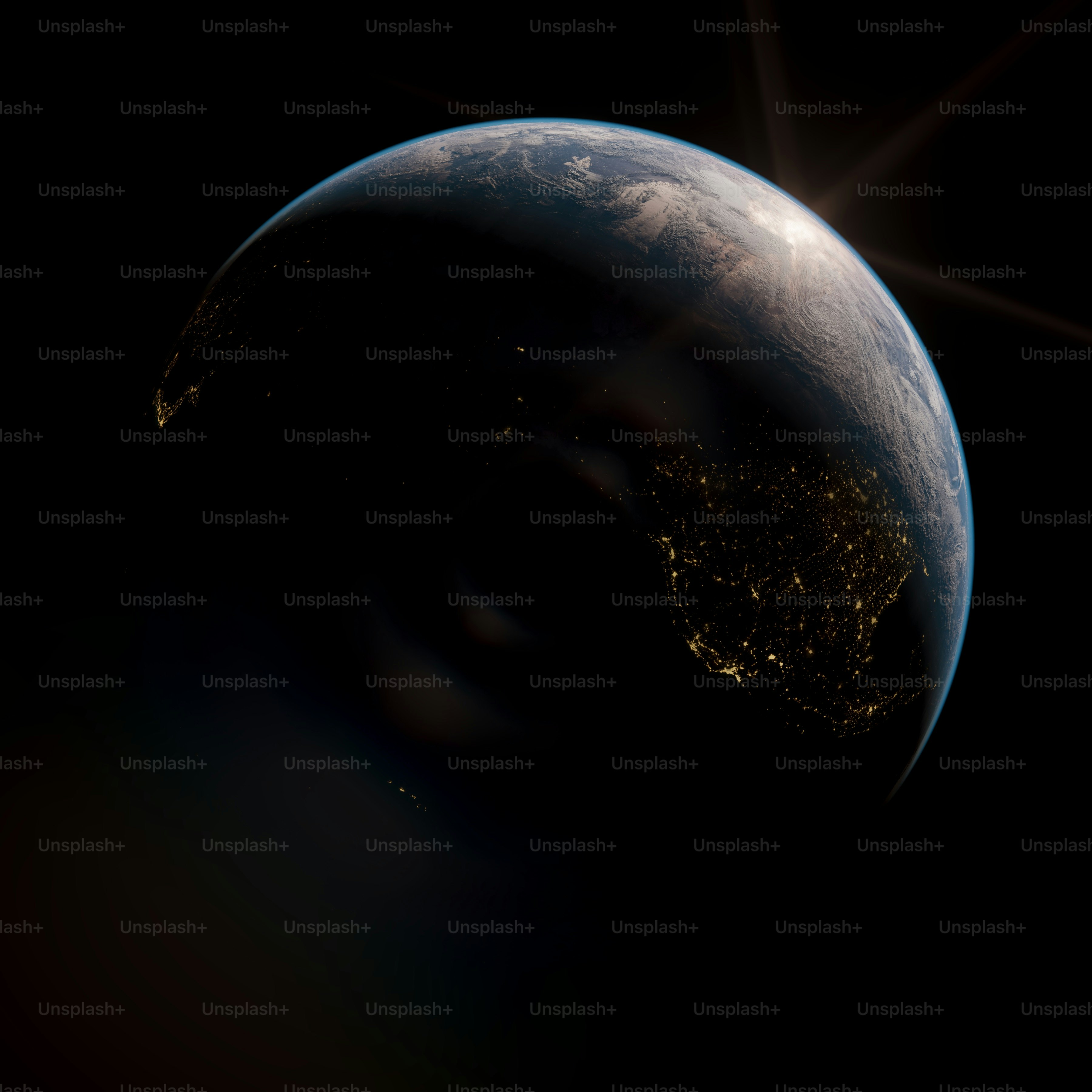 Night of Earth Textures from NASA