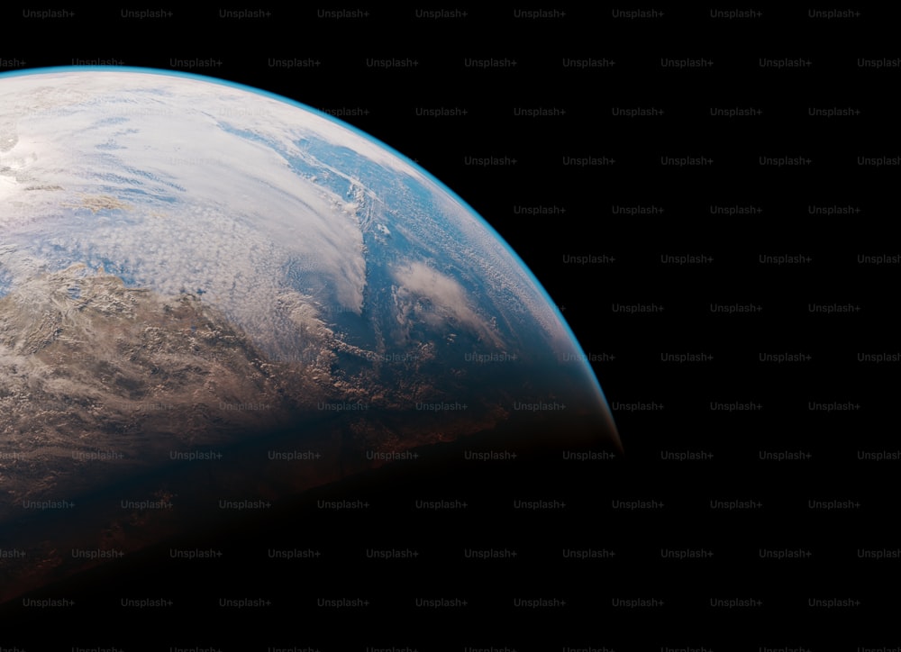 宇宙から撮影した地球の画像
