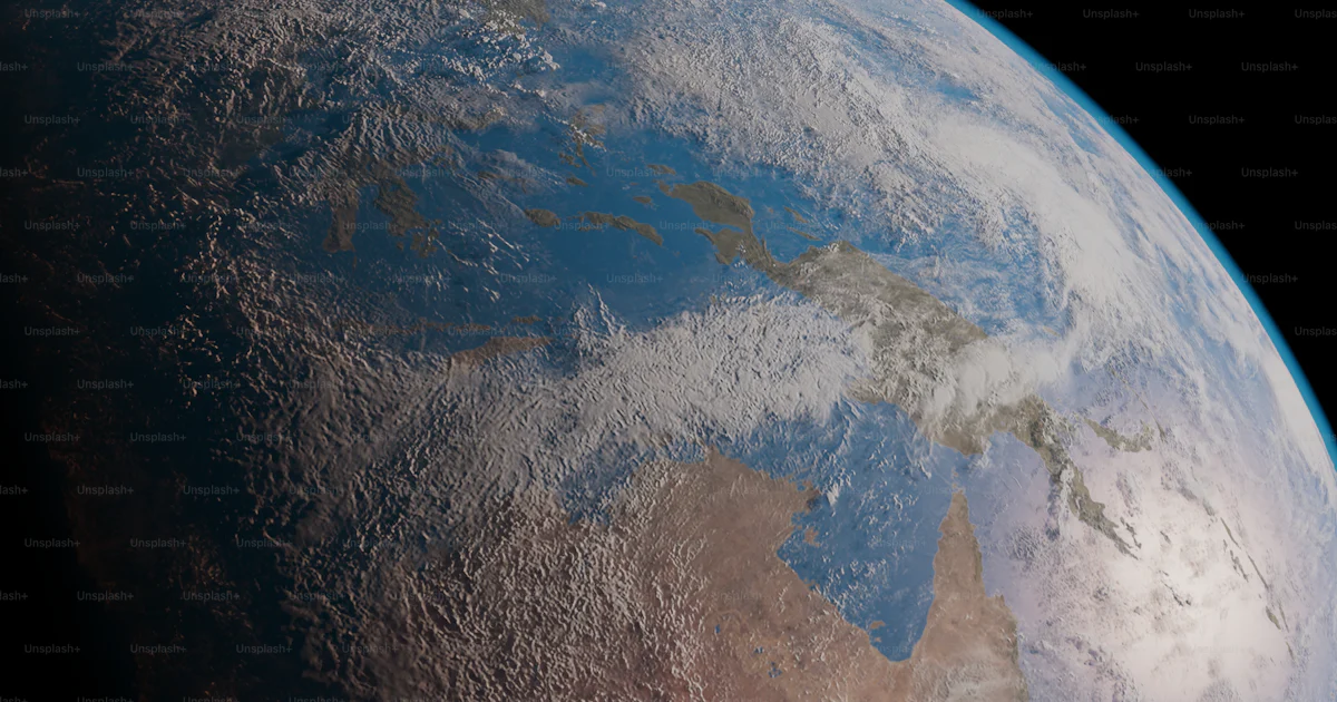 Under Earth View A close up view of the earth from space photo – Background Image on ...