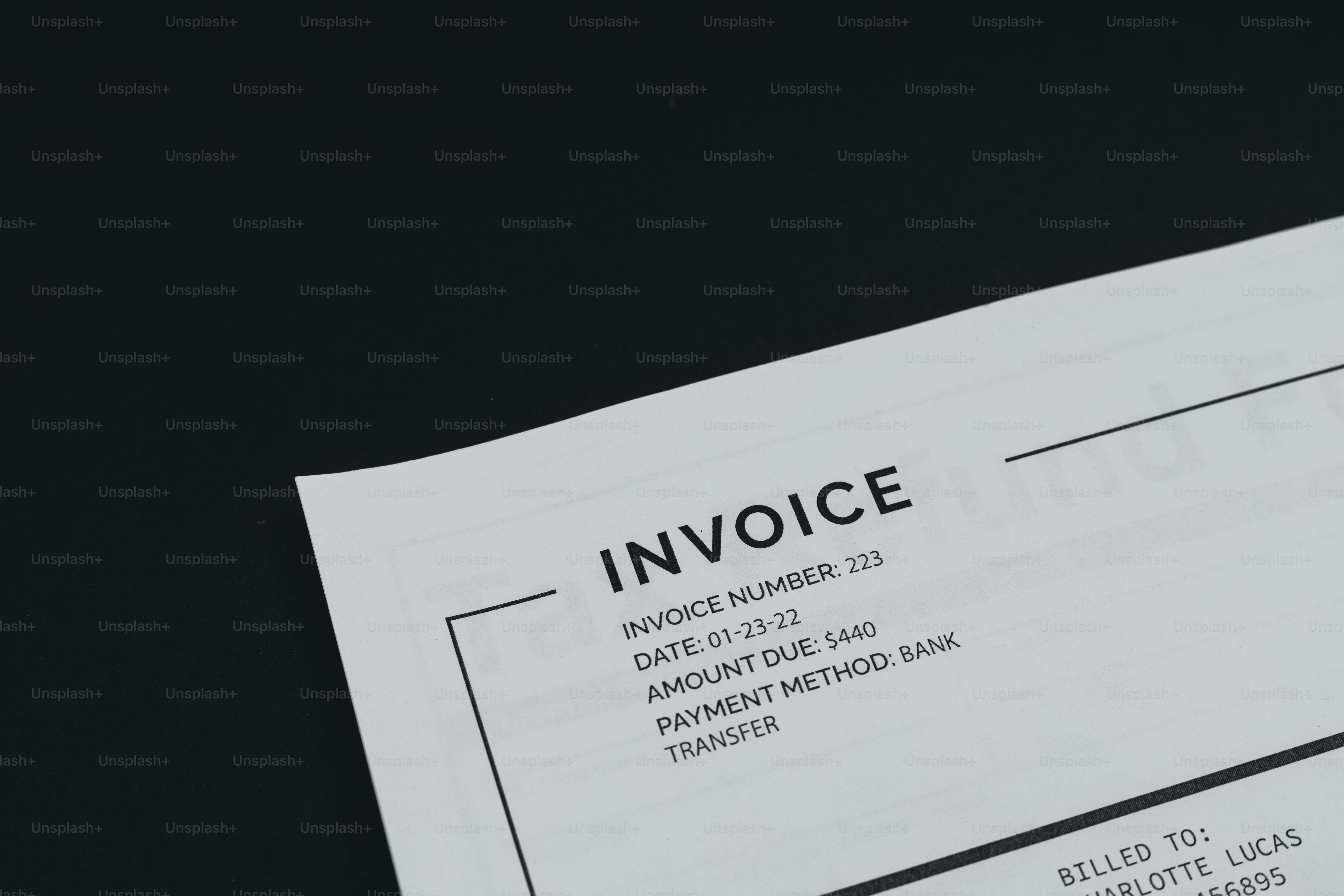 invoice