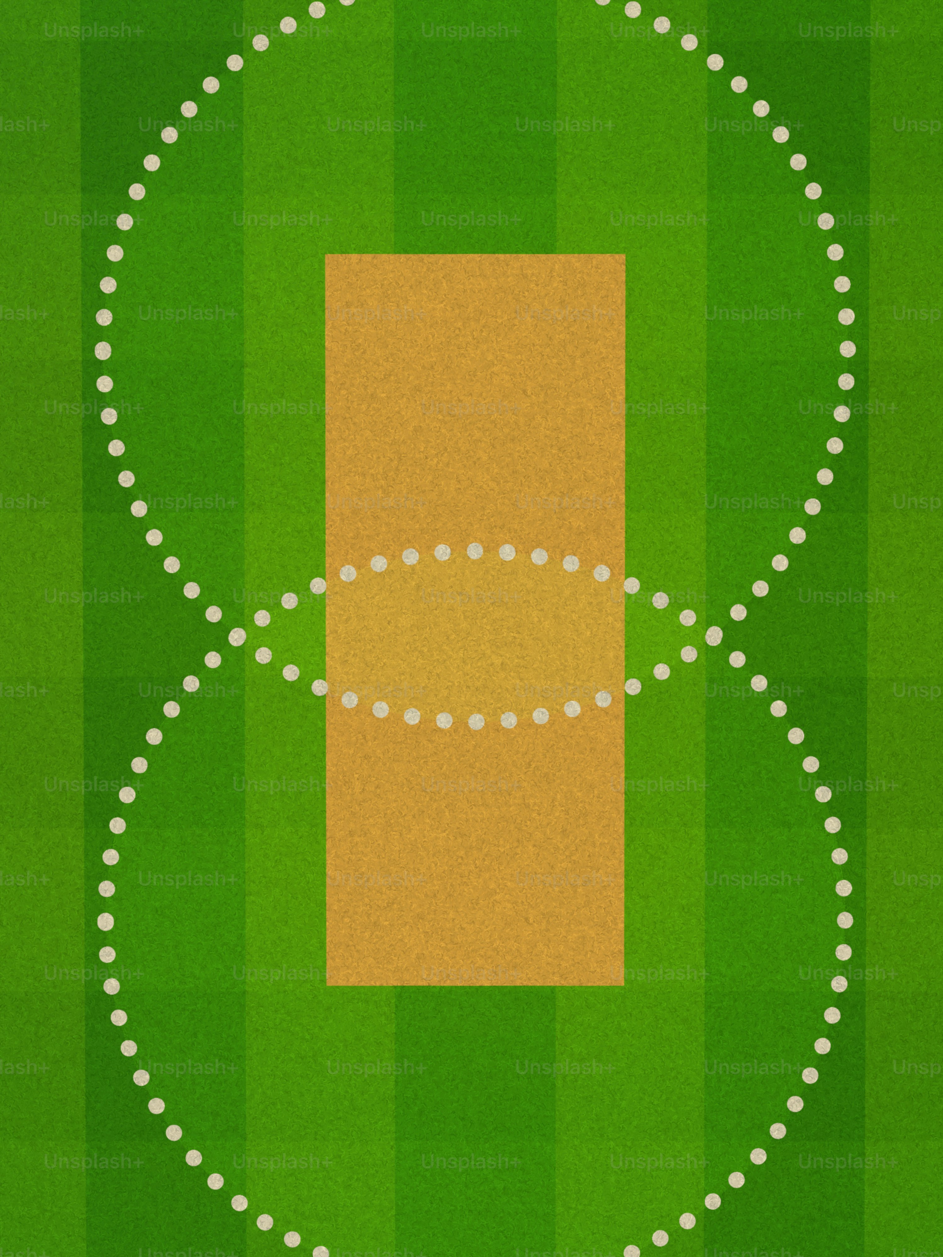 a soccer field with a soccer ball on it