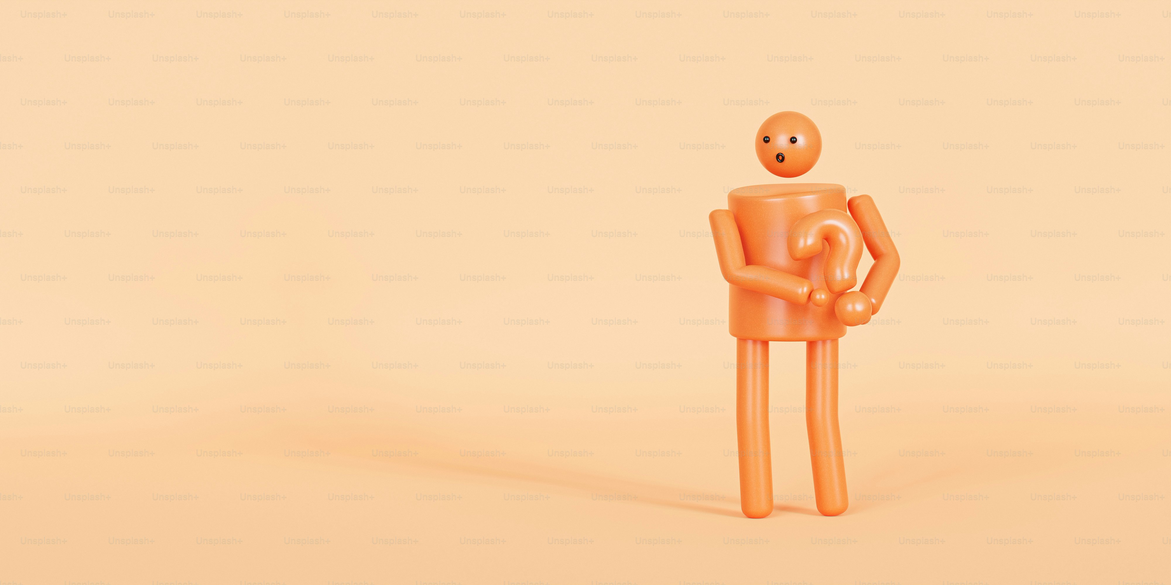 주머니에 손을 넣고 서 있는 나무 장난감