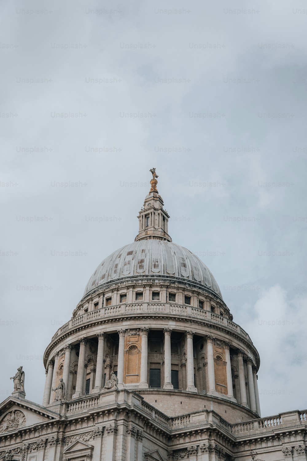 the dome of the building has a cross on it