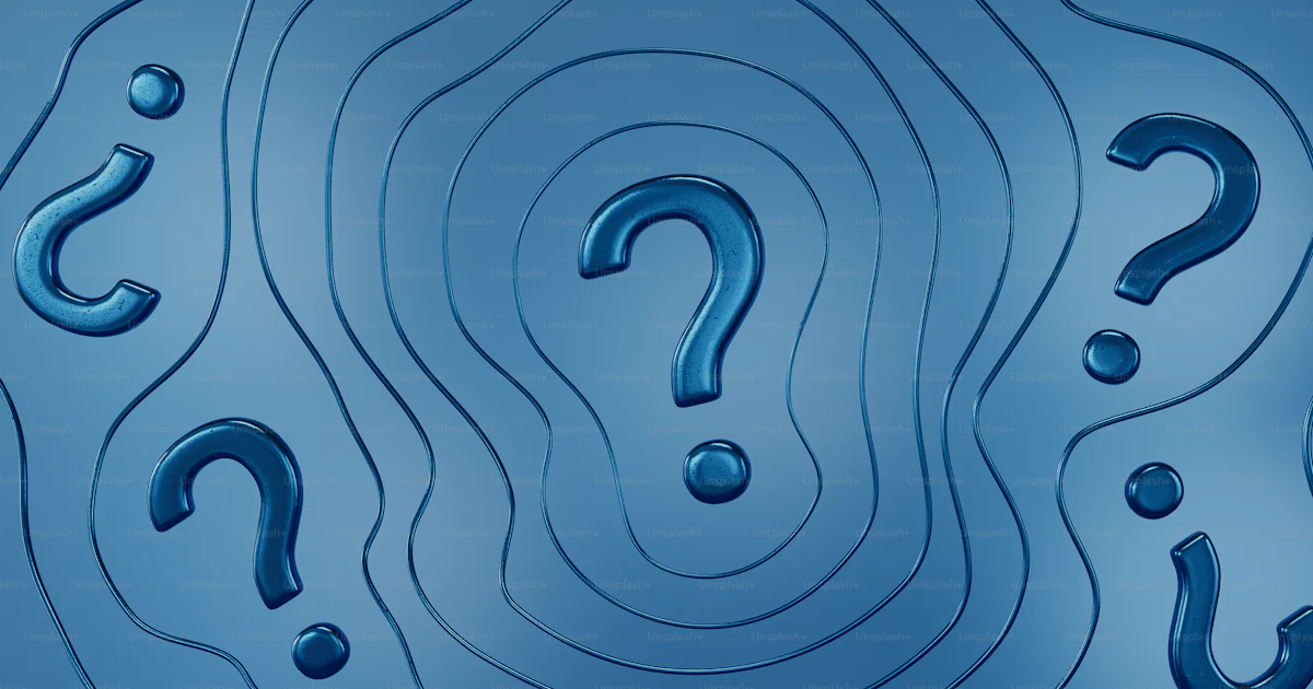 Unsplash Questions A blue background with question marks on it photo – Next Image on Unsplash