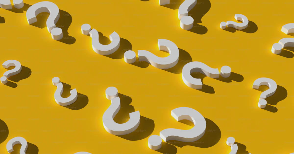 Unsplash Questions A lot of question marks on a yellow surface photo – 3d Image on Unsplash