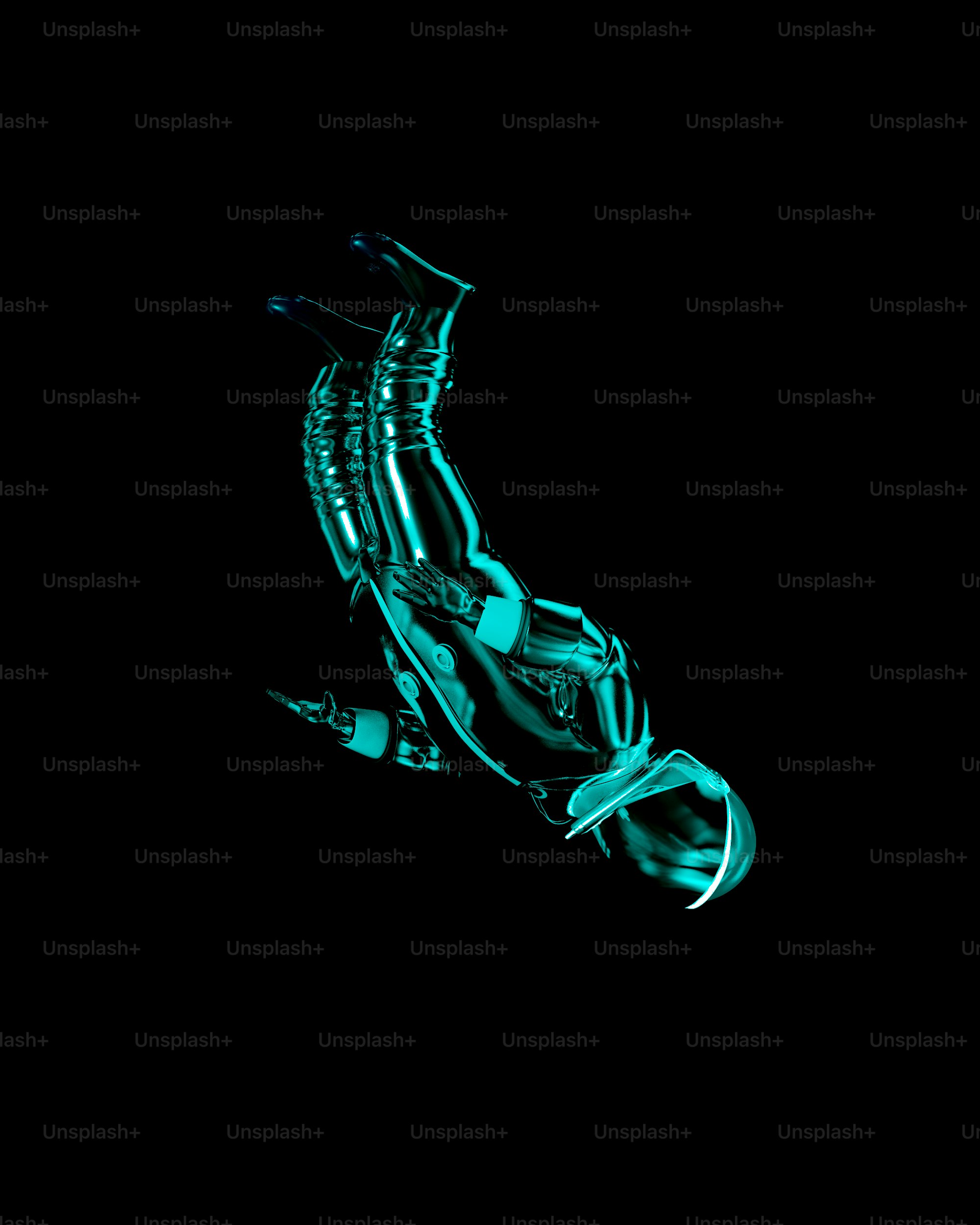 a snowboarder in mid air doing a trick in the dark