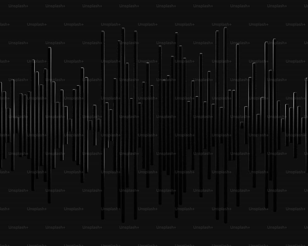 a black and white photo of a sound wave