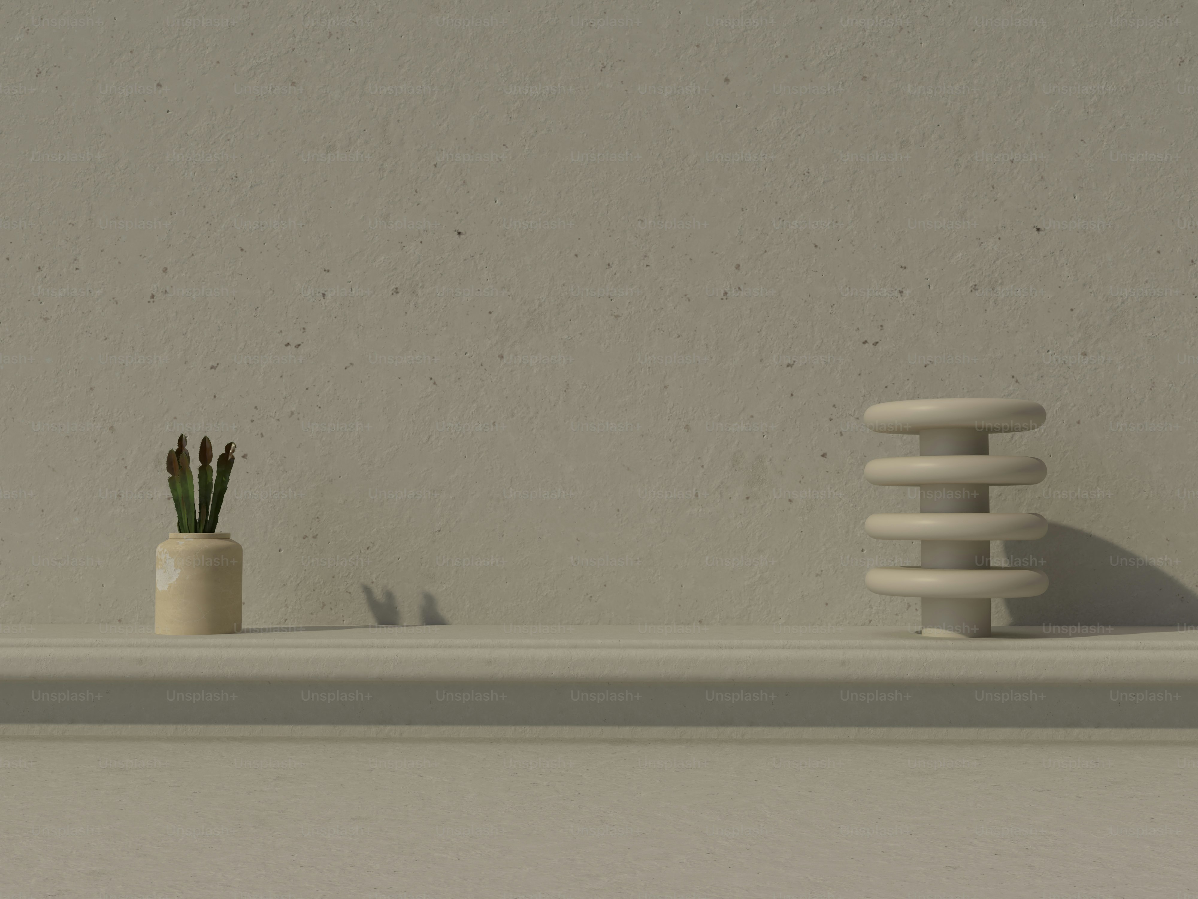 a white shelf topped with a vase filled with flowers