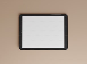 a black square mirror on a wall