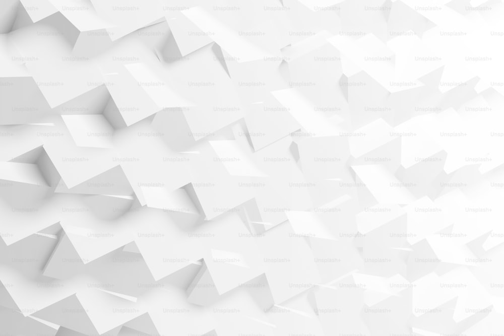 Abstract digital graphic background, white geometric structures pattern. 3d rendering illustration
