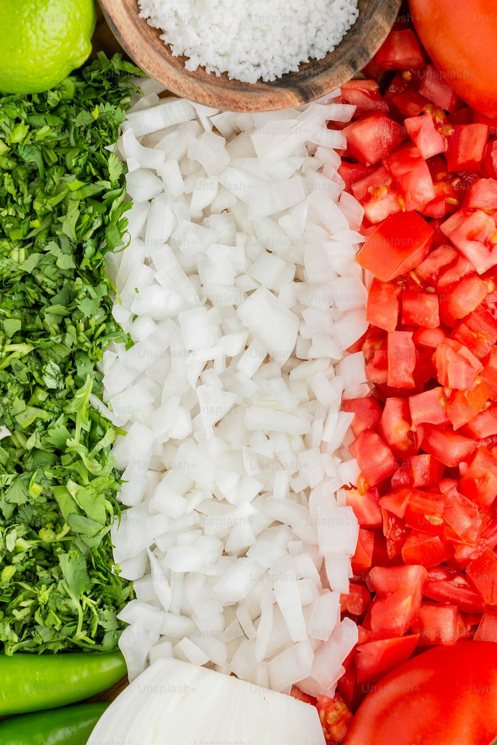 a close up of a variety of vegetables and rice