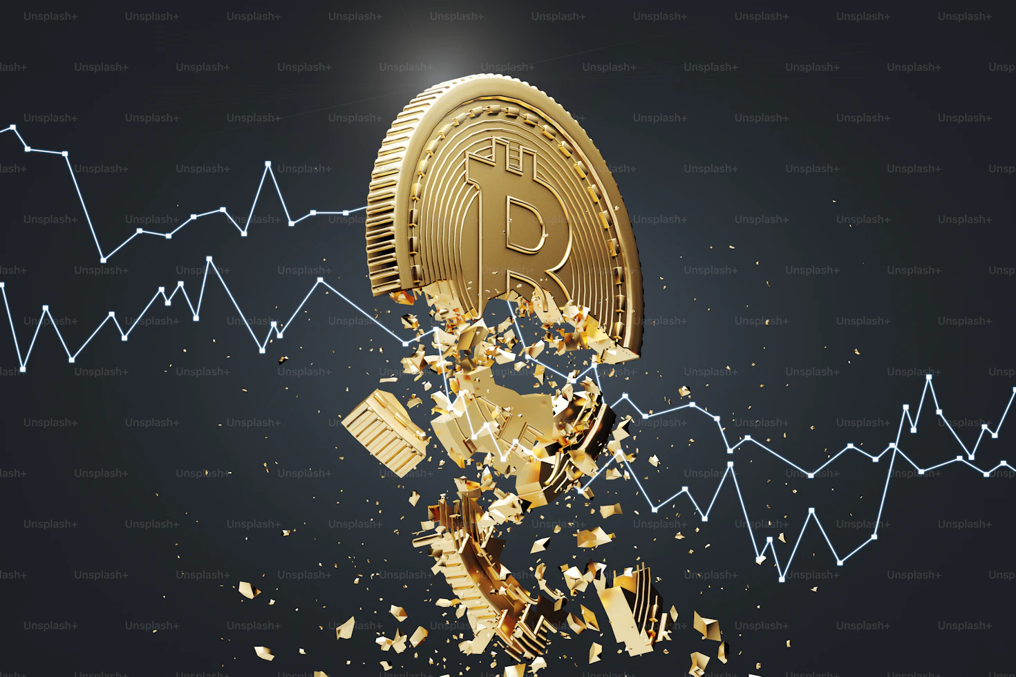 Person holding a cryptocurrency coin