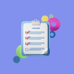Systematic checklist planning and problem detection
