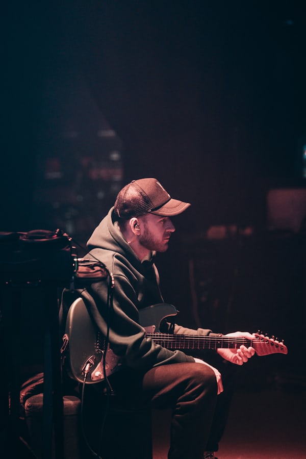 Live room for recording music