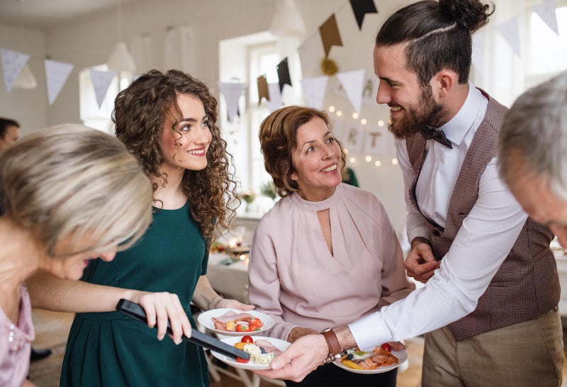 Elegant guests