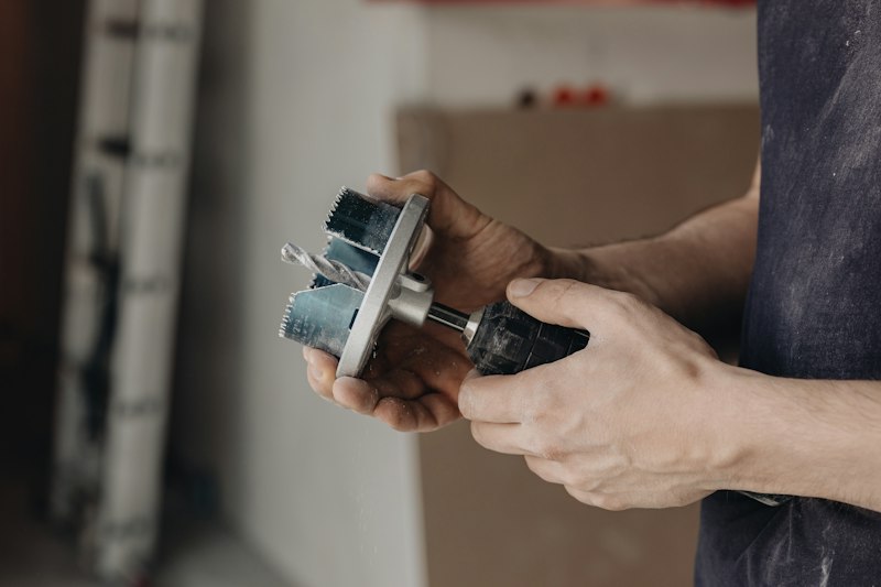 Professional maintenance tools used by Storefront building technicians
