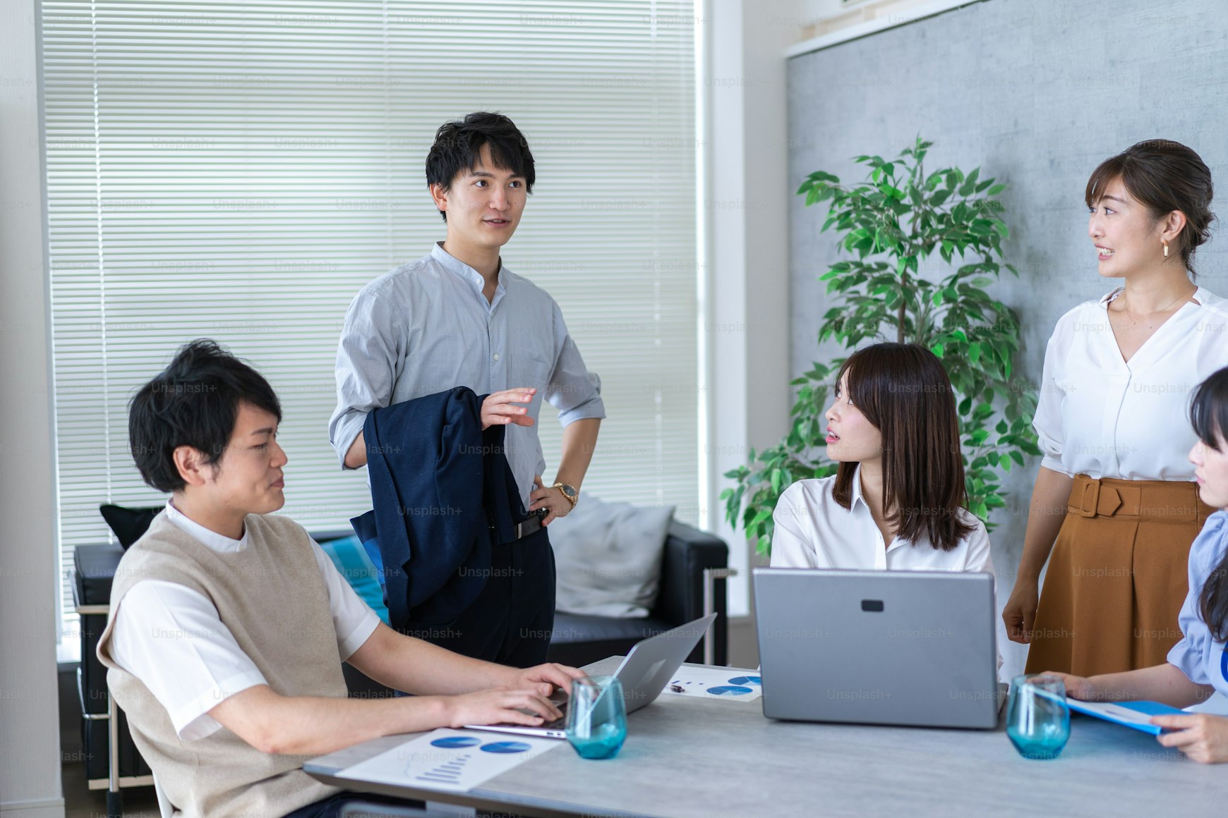 Scientists in laboratory