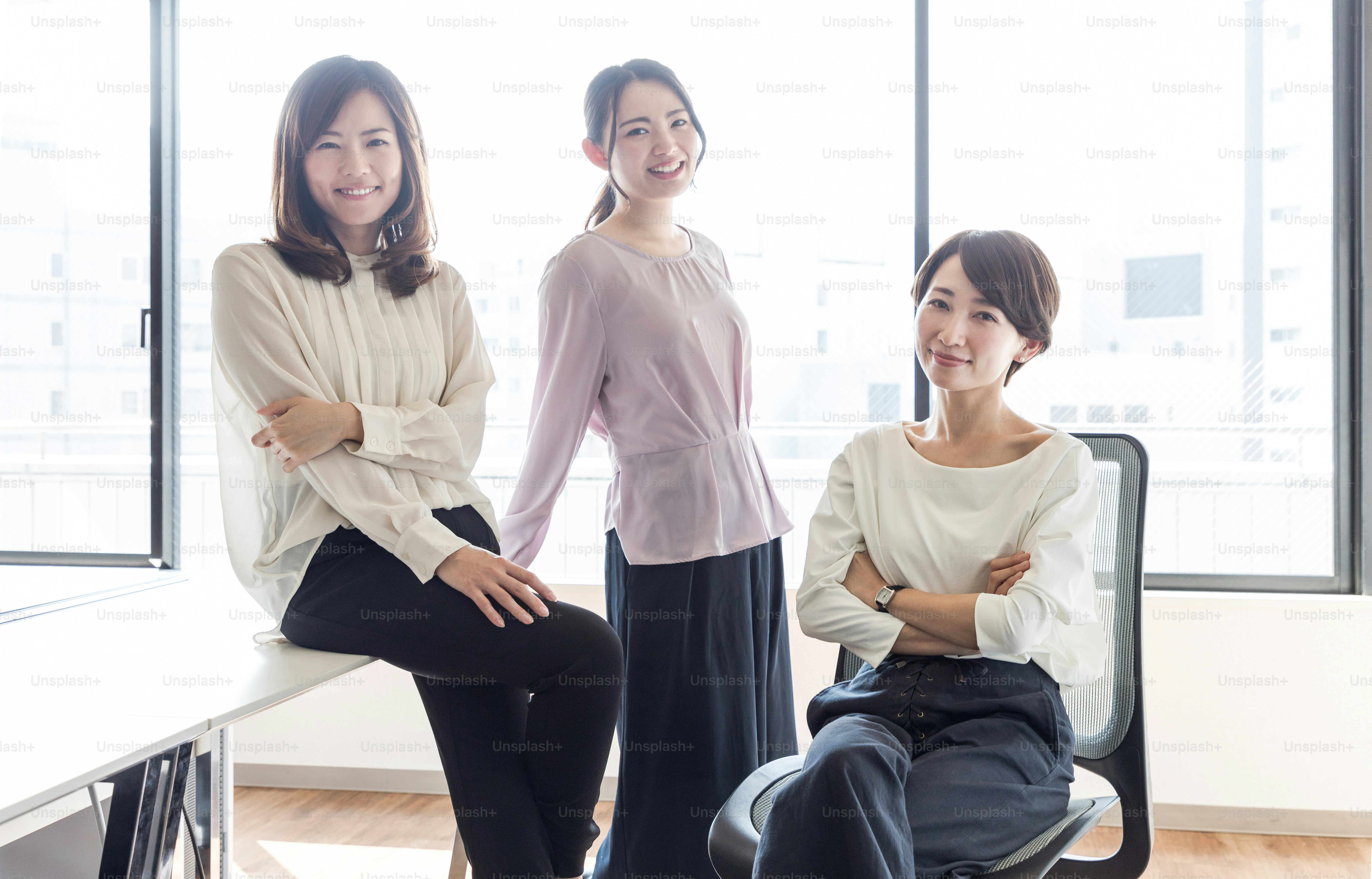 Groupe de femme d’affaires.