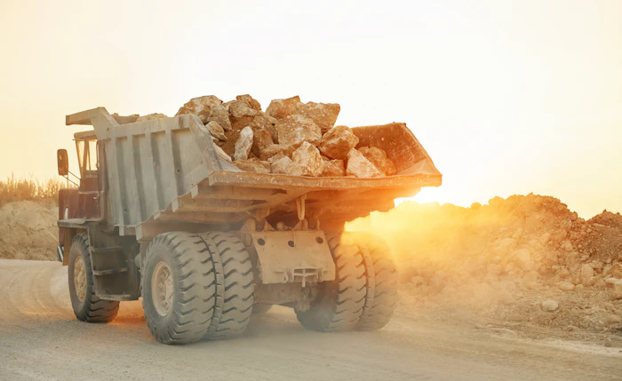 Mining and mineral processing site