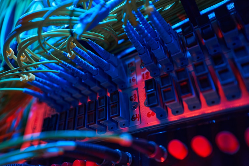 High-speed internet connection