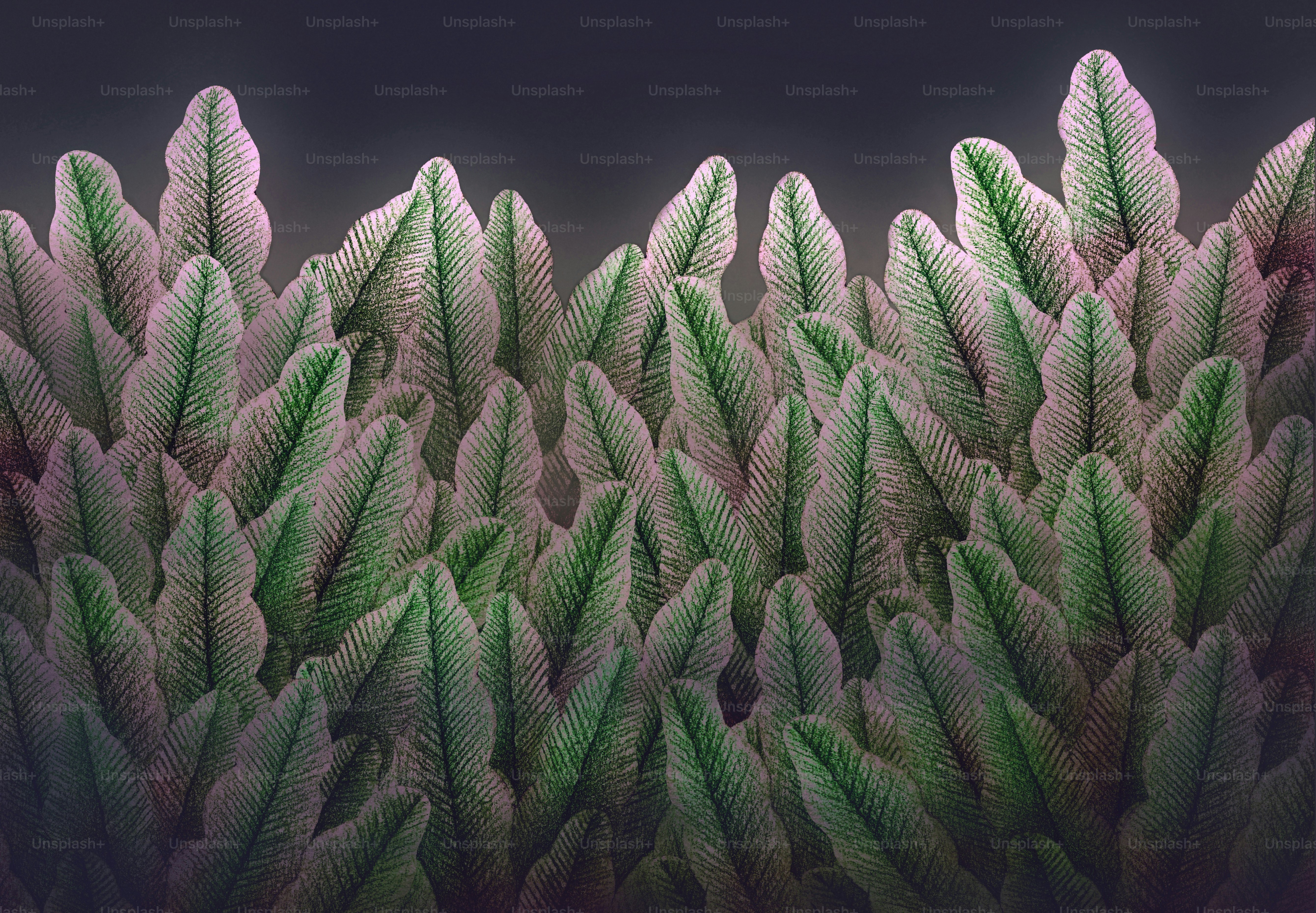 Leaf background. Abstract of nature. painting art.