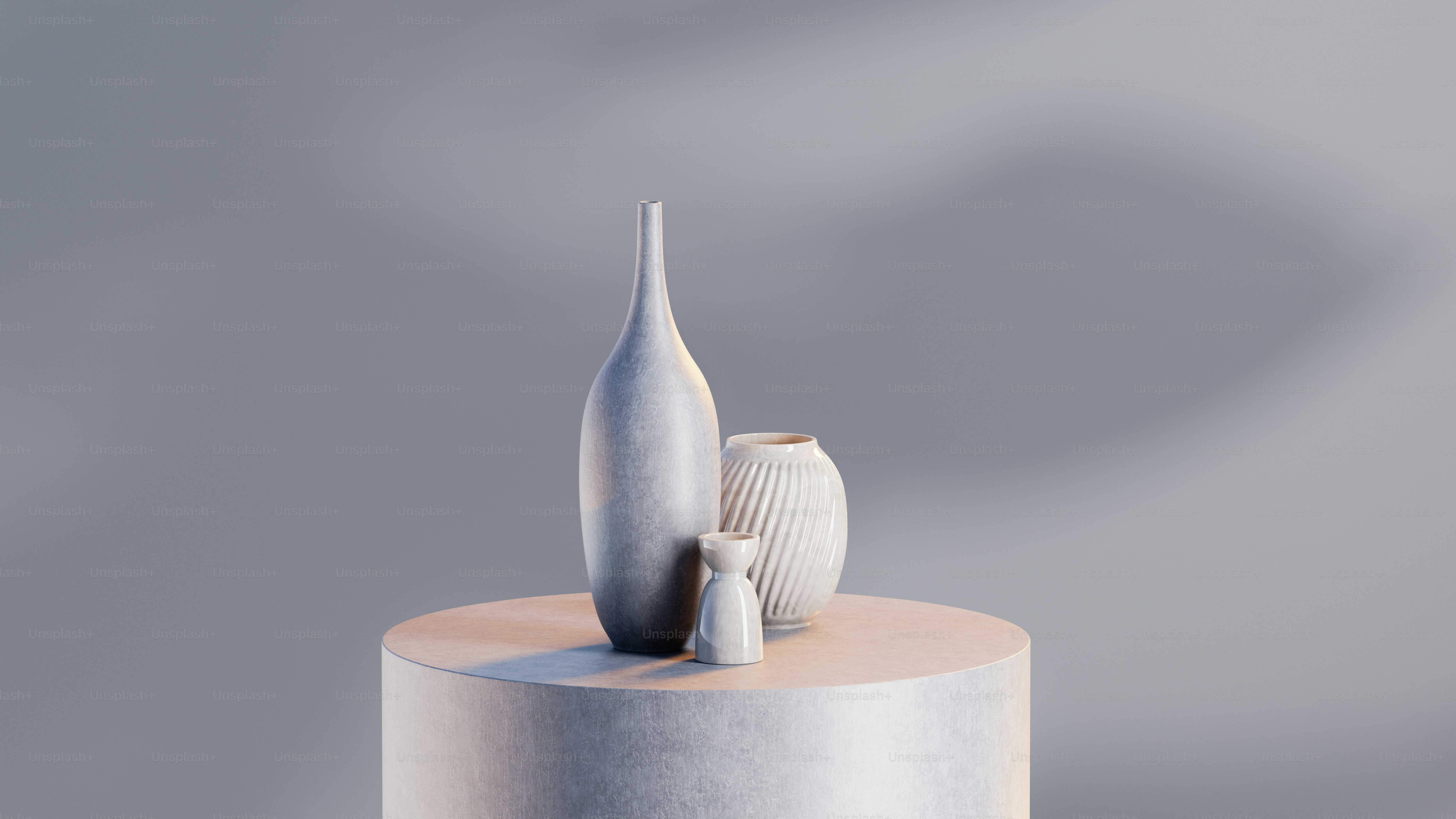 A white vase sitting on top of a table photo – Home decor Image on Unsplash