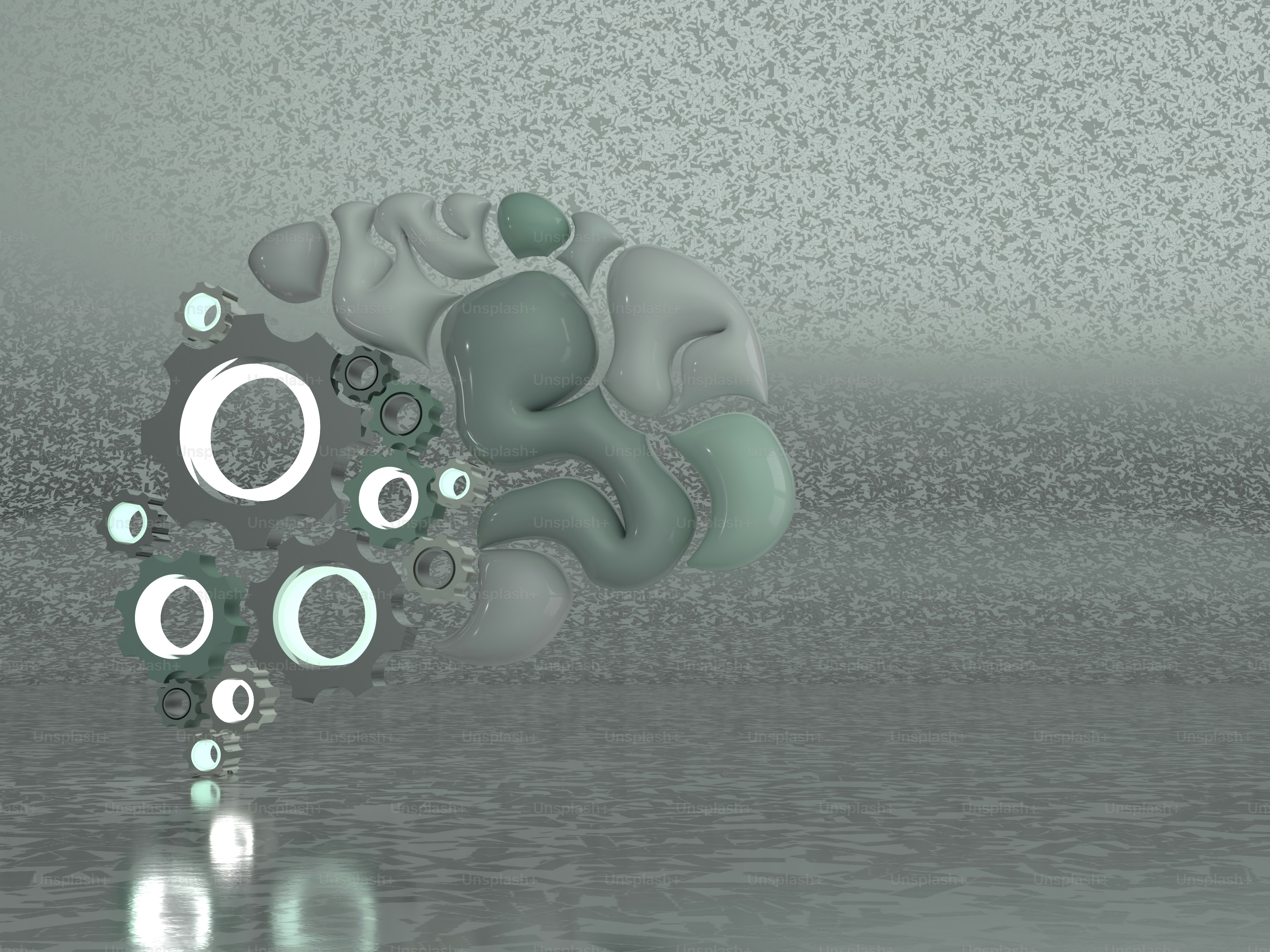 a computer generated image of an abstract object
