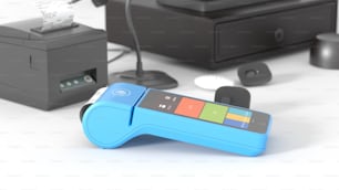 Un controller di gioco Nintendo Wii seduto sopra un tavolo