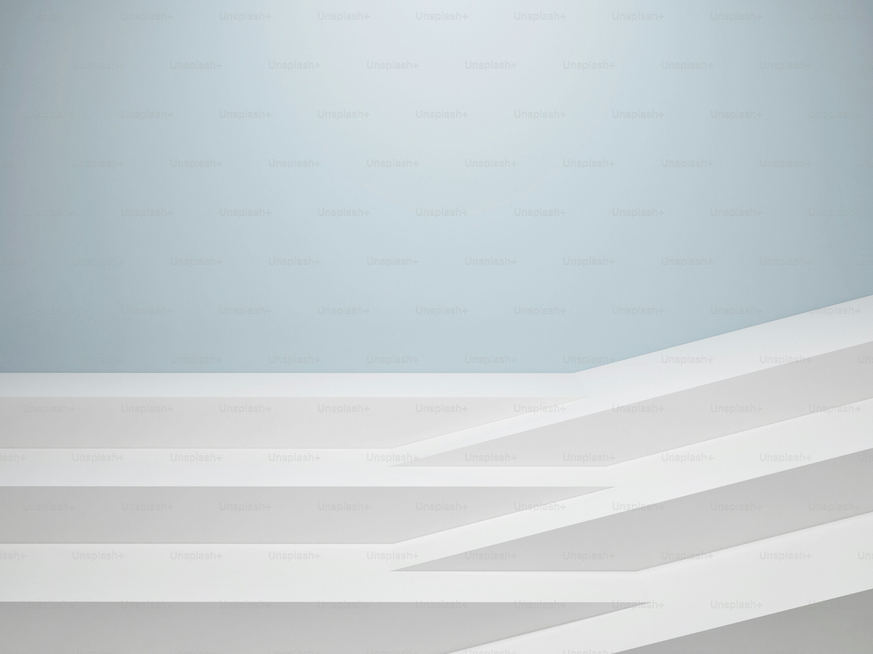 Mock up abstract winner podium room, 3d render, 3d illustration