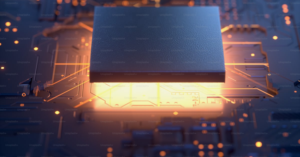 Central Computer Processors CPU concept. 3d rendering,conceptual image ...