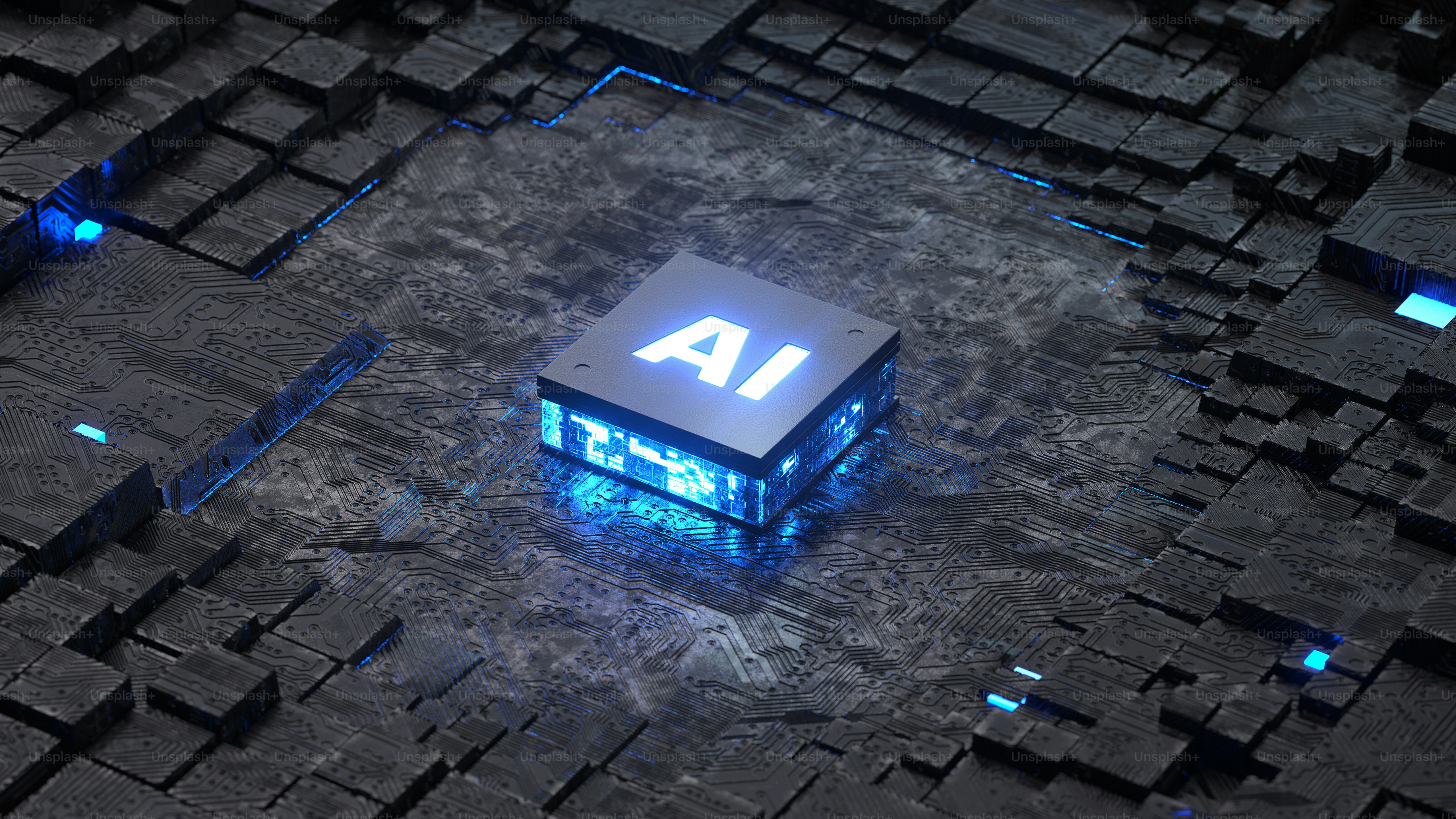 AI, Artificial Intelligence concept,3d rendering,conceptual image.