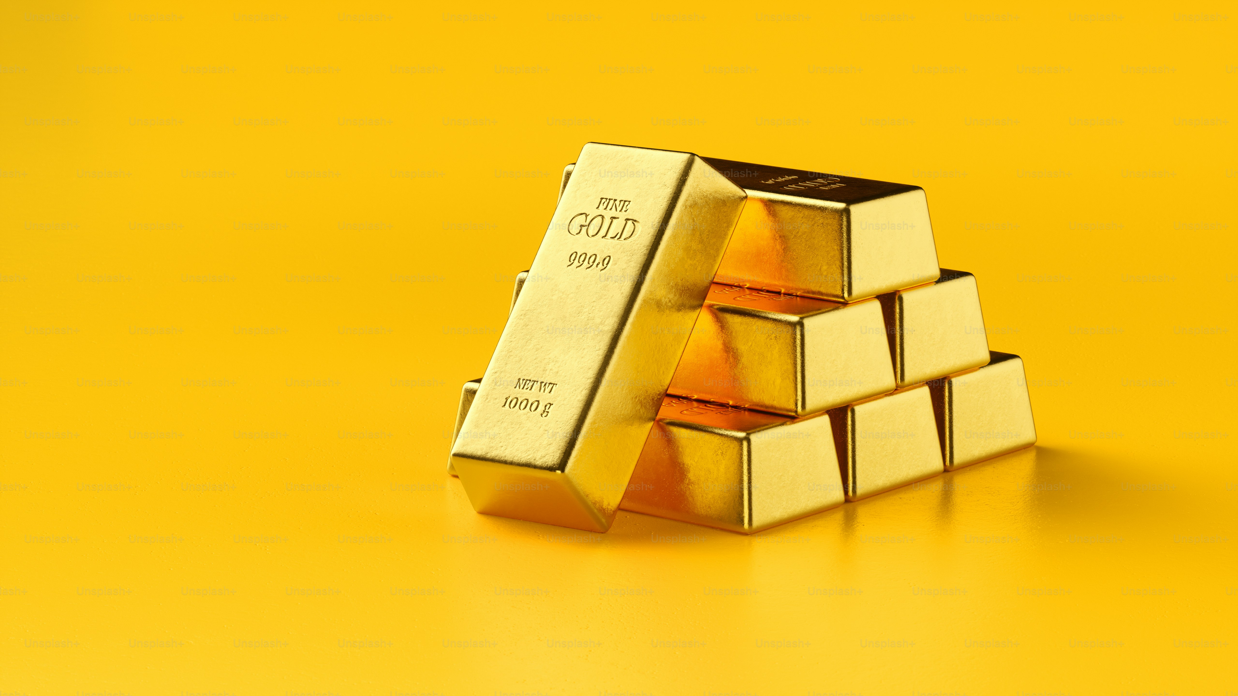 Gold bars and Financial concept,3d rendering,conceptual image.